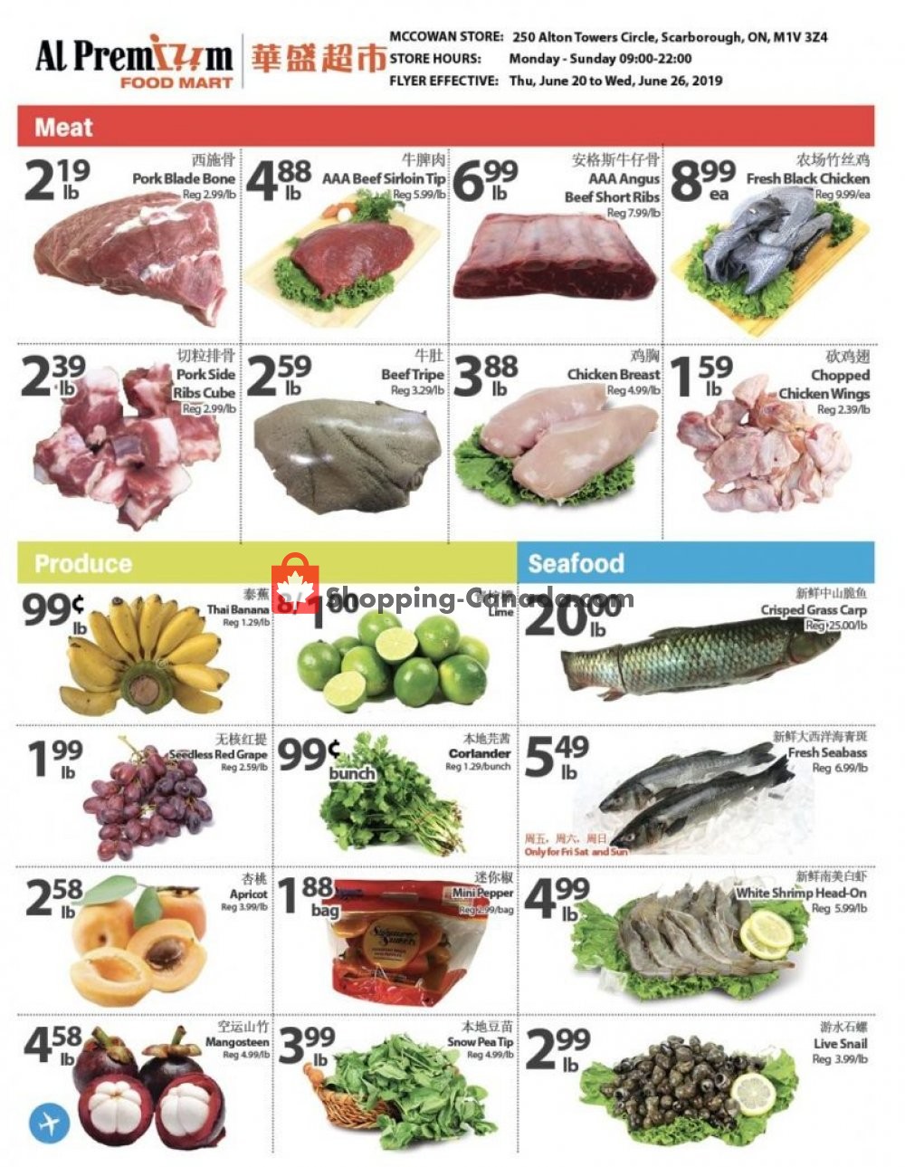 Al Premium Food Mart flyer from Thursday June 20, 2019 to Wednesday June 26, 2019 - page 2