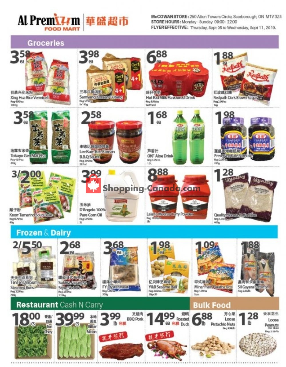 Al Premium Food Mart flyer from Thursday September 5, 2019 to Wednesday September 11, 2019 - page 2