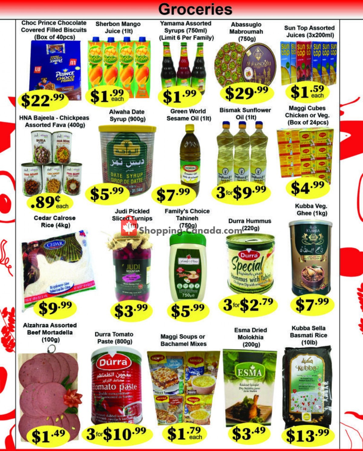 Al-Quds Supermarket flyer from Friday September 29, 2023 to Thursday October 5, 2023 - page 4