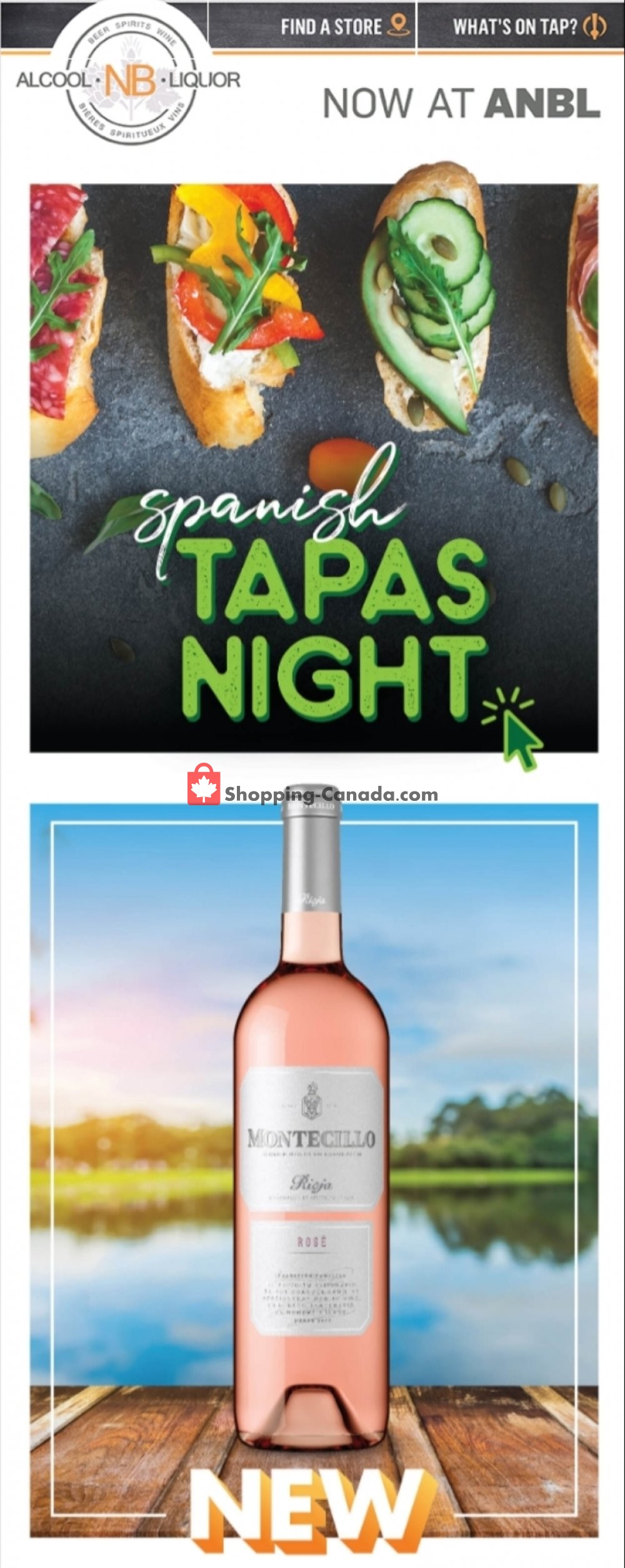 Alcool NB Liquor flyer from Friday July 10, 2020 to Thursday July 16, 2020 - page 1