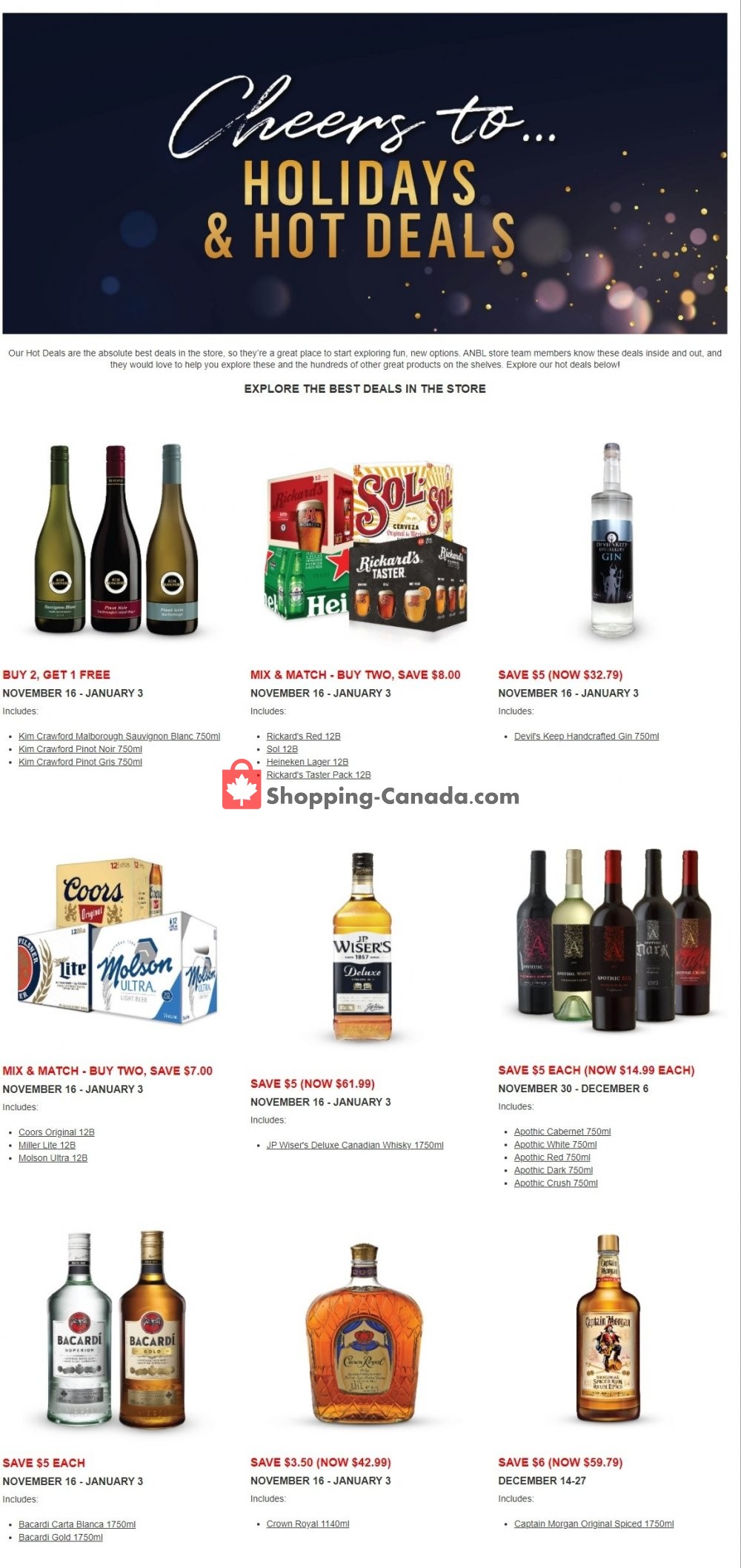 liquor nb