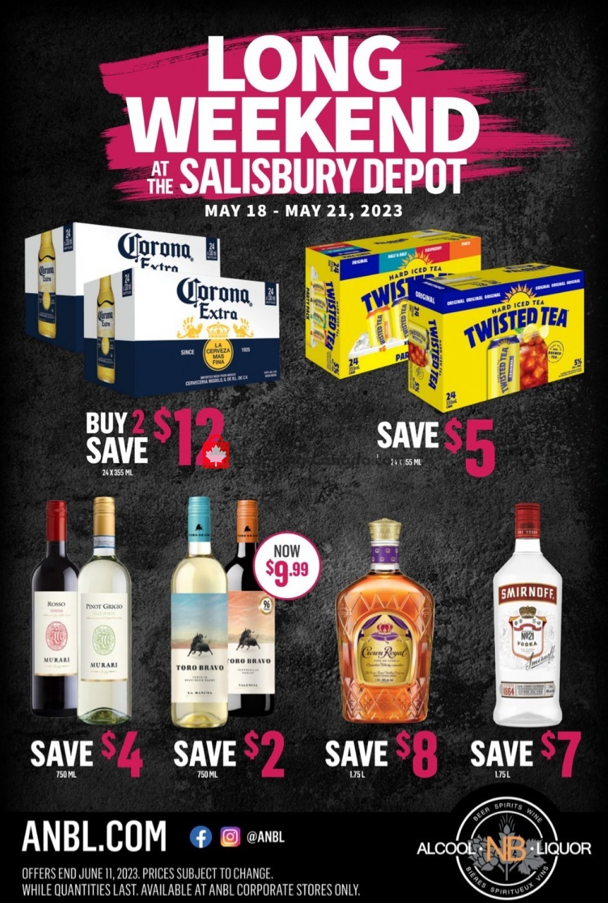 Alcool NB Liquor flyer from Monday May 8, 2023 to Sunday June 11, 2023 - page 11