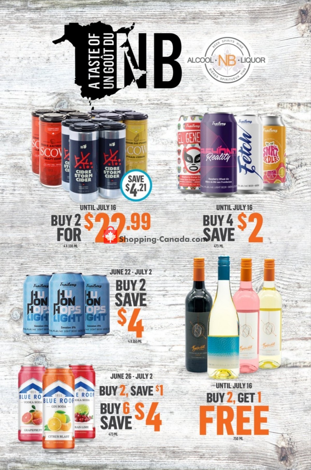 Alcool NB Liquor flyer from Monday June 12, 2023 to Tuesday June 27, 2023 - page 8