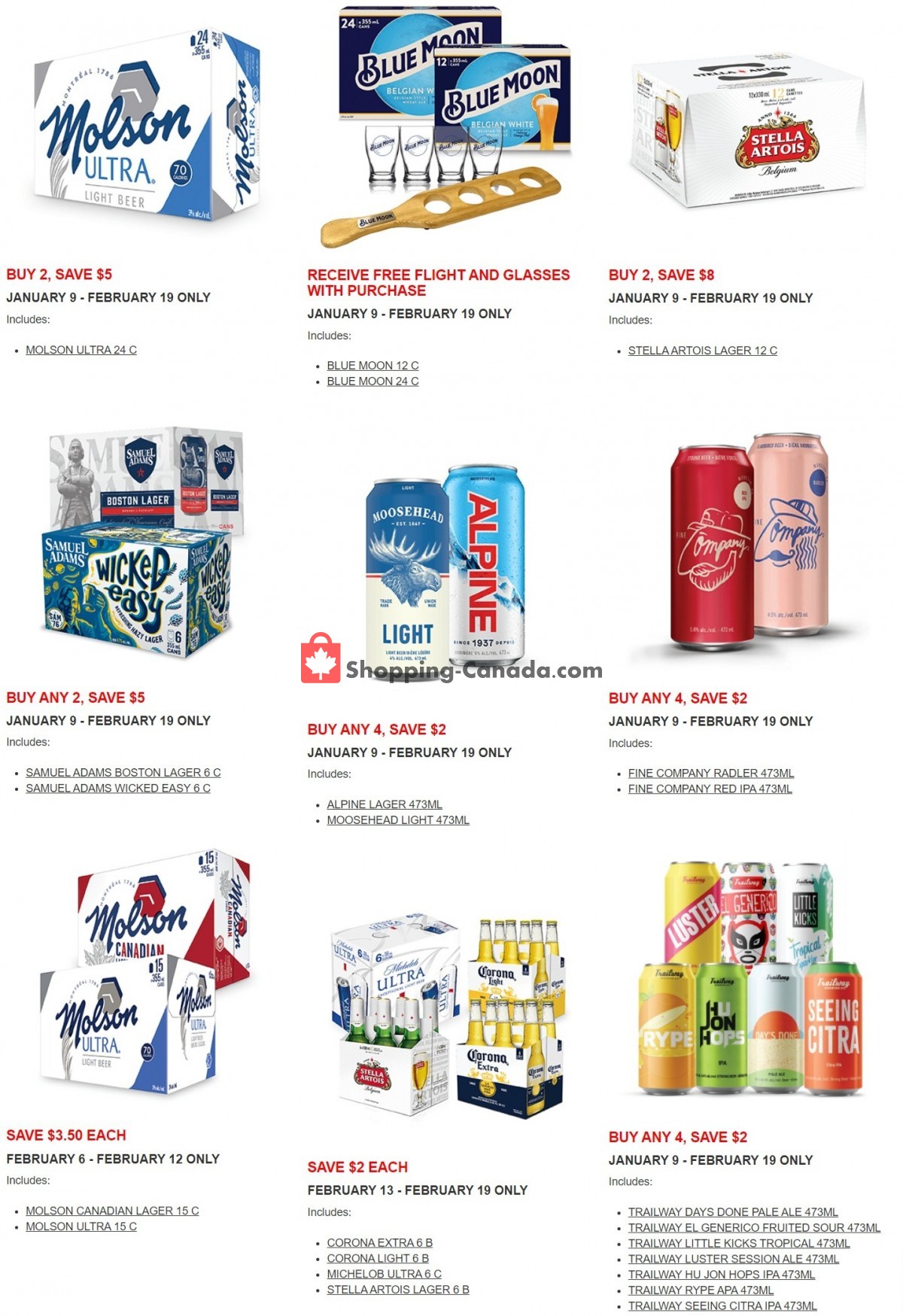 Alcool NB Liquor flyer from Monday January 9, 2023 to Sunday February 19, 2023 - page 3