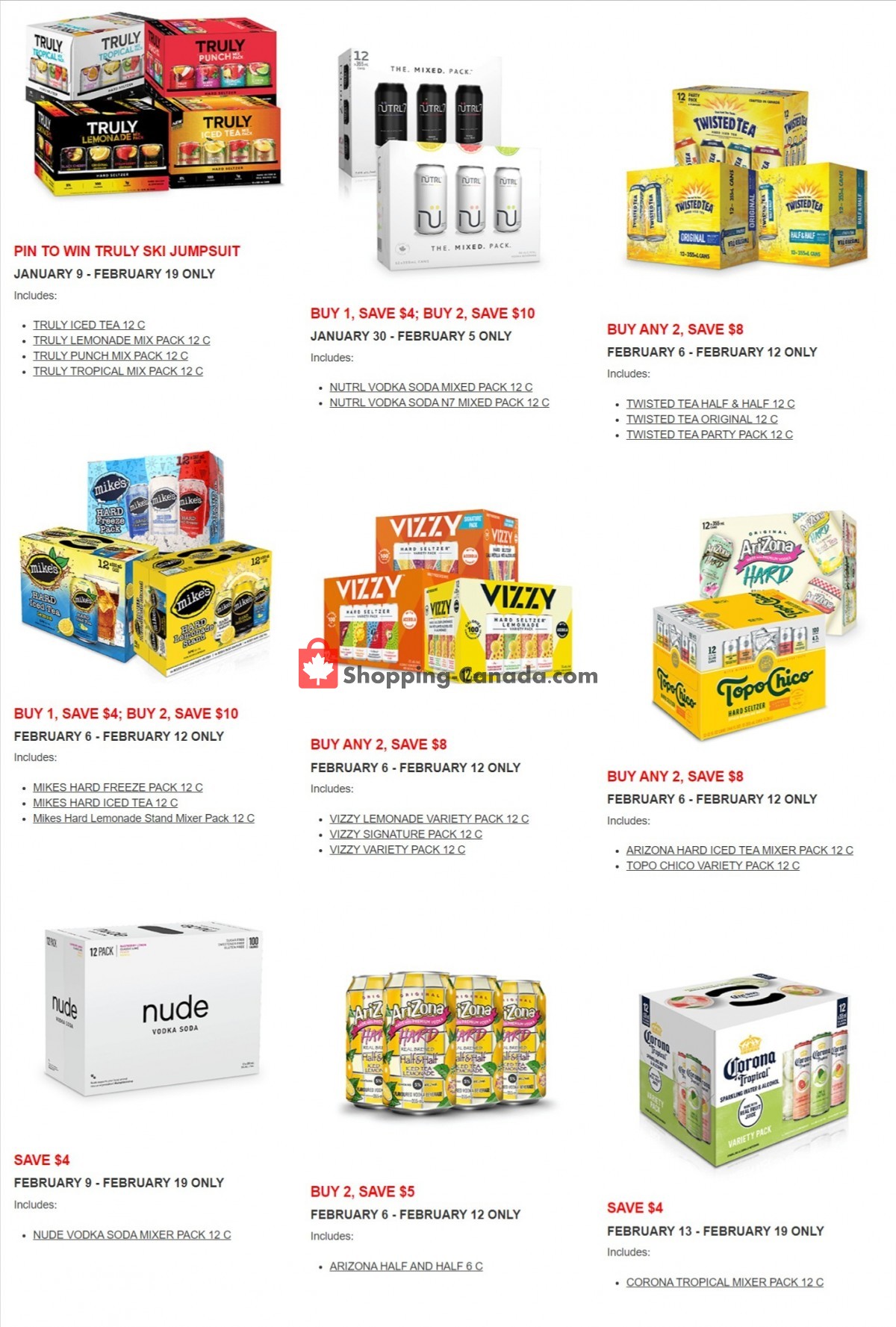 Alcool NB Liquor flyer from Monday January 9, 2023 to Sunday February 19, 2023 - page 4