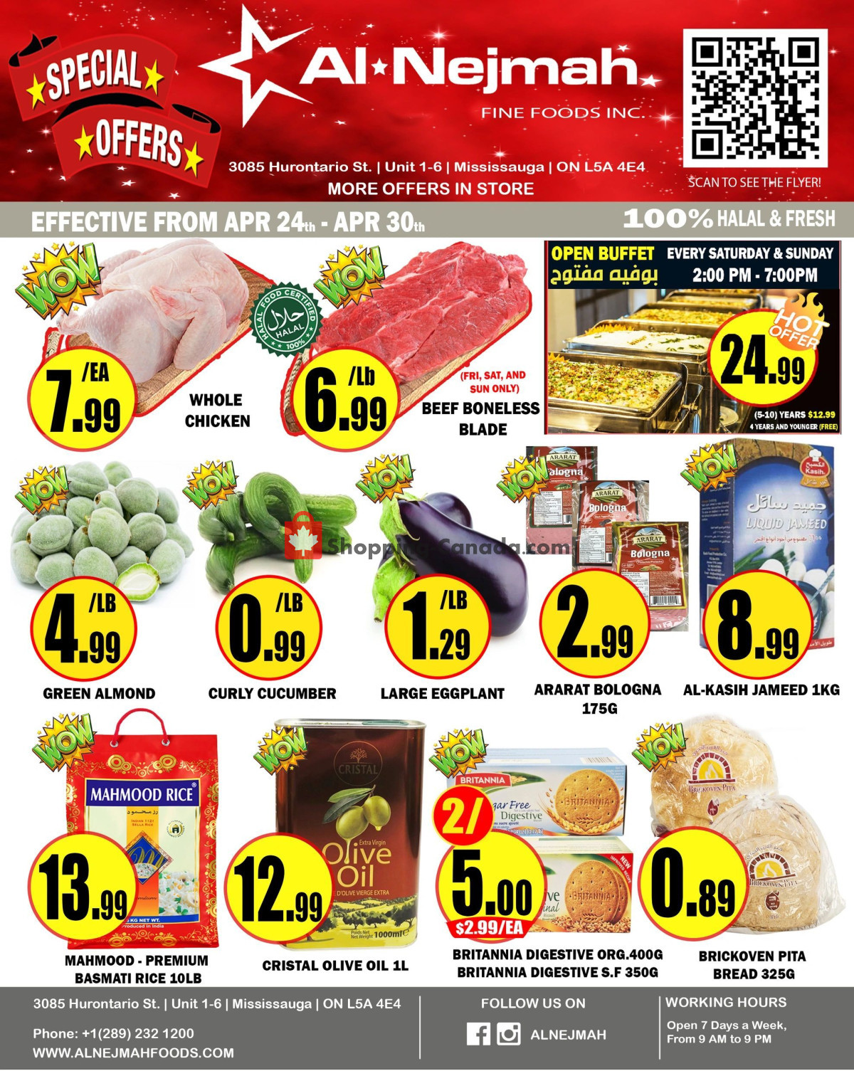 Alnejmah flyer from Friday April 24, 2026 to Thursday April 30, 2026 - page 1