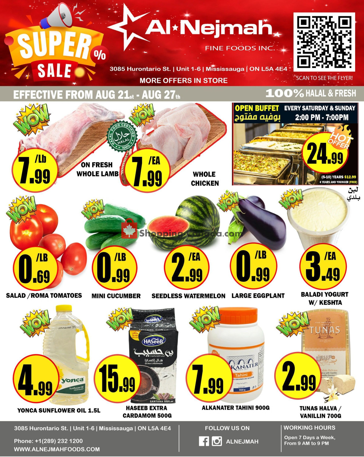 Alnejmah flyer from Friday August 21, 2026 to Thursday August 27, 2026 - page 1