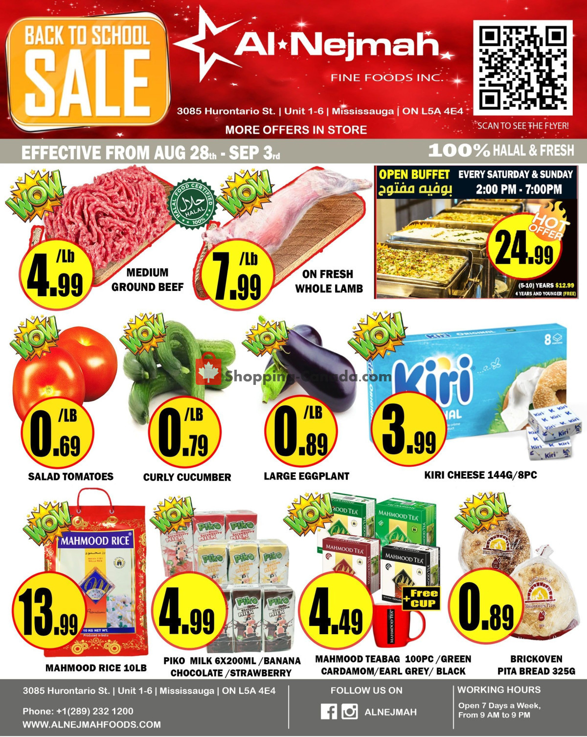 Alnejmah flyer from Friday August 28, 2026 to Thursday September 3, 2026 - page 1