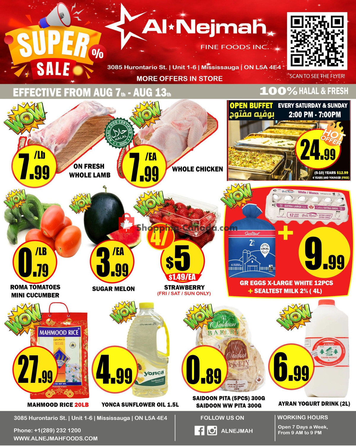 Alnejmah flyer from Friday August 7, 2026 to Thursday August 13, 2026 - page 1