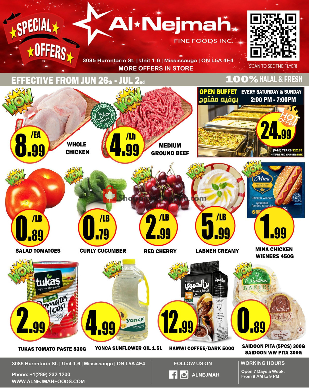 Alnejmah flyer from Friday June 26, 2026 to Thursday July 2, 2026 - page 1