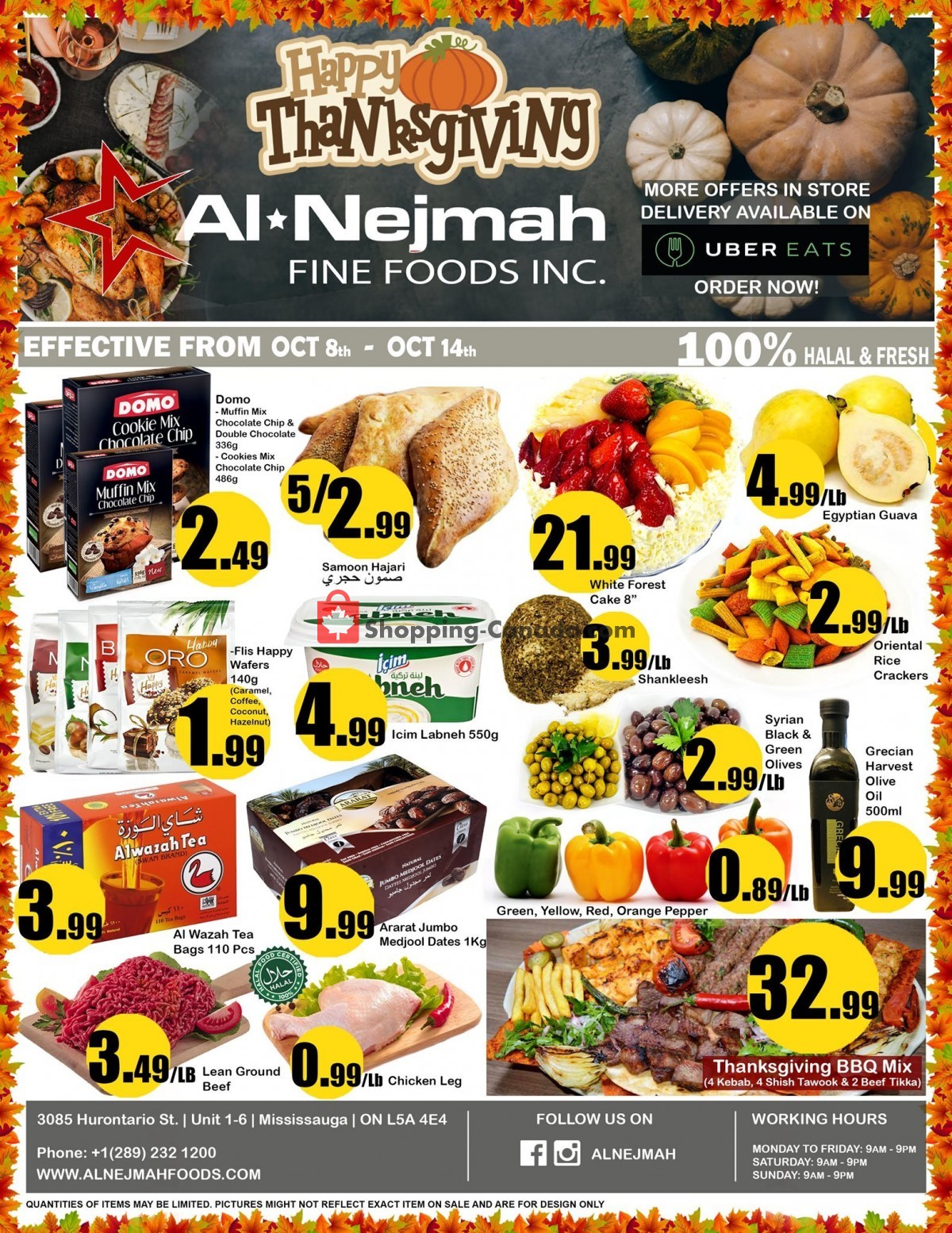 Alnejmah flyer from Friday October 8, 2021 to Thursday October 14, 2021 - page 1