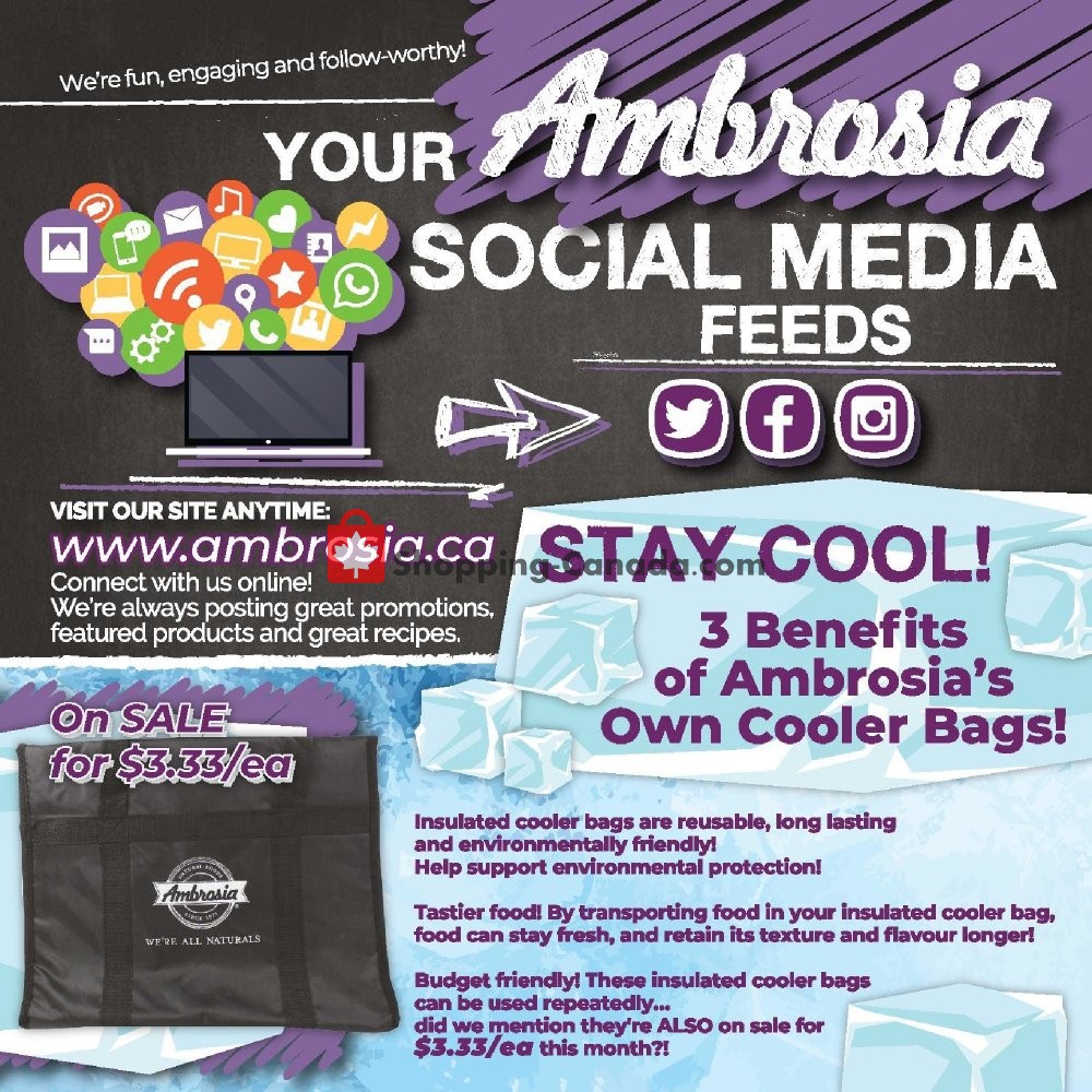 Ambrosia Natural Foods flyer from Wednesday April 1, 2020 to Thursday April 30, 2020 - page 7