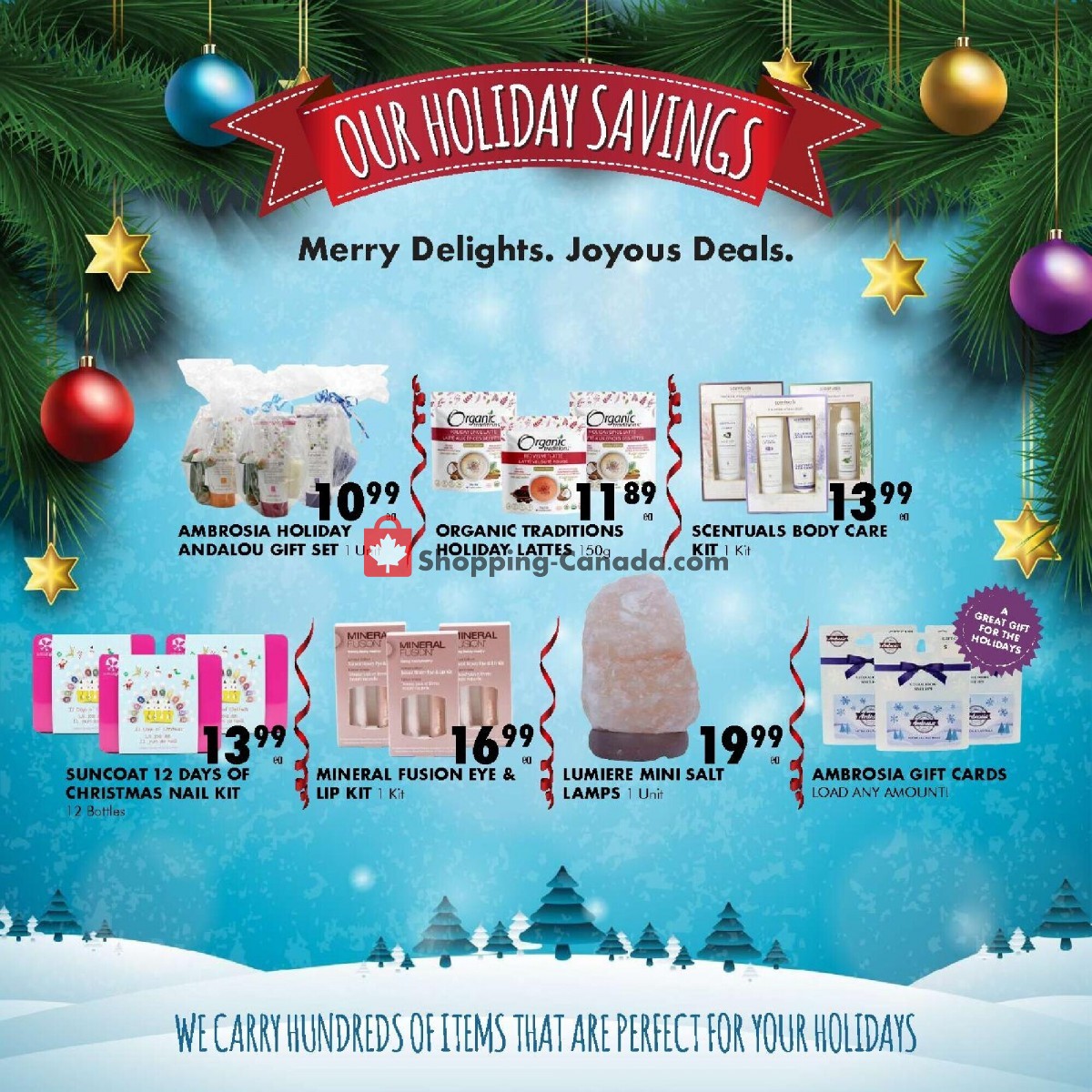 Ambrosia Natural Foods flyer from Friday December 1, 2023 to Sunday December 31, 2023 - page 5