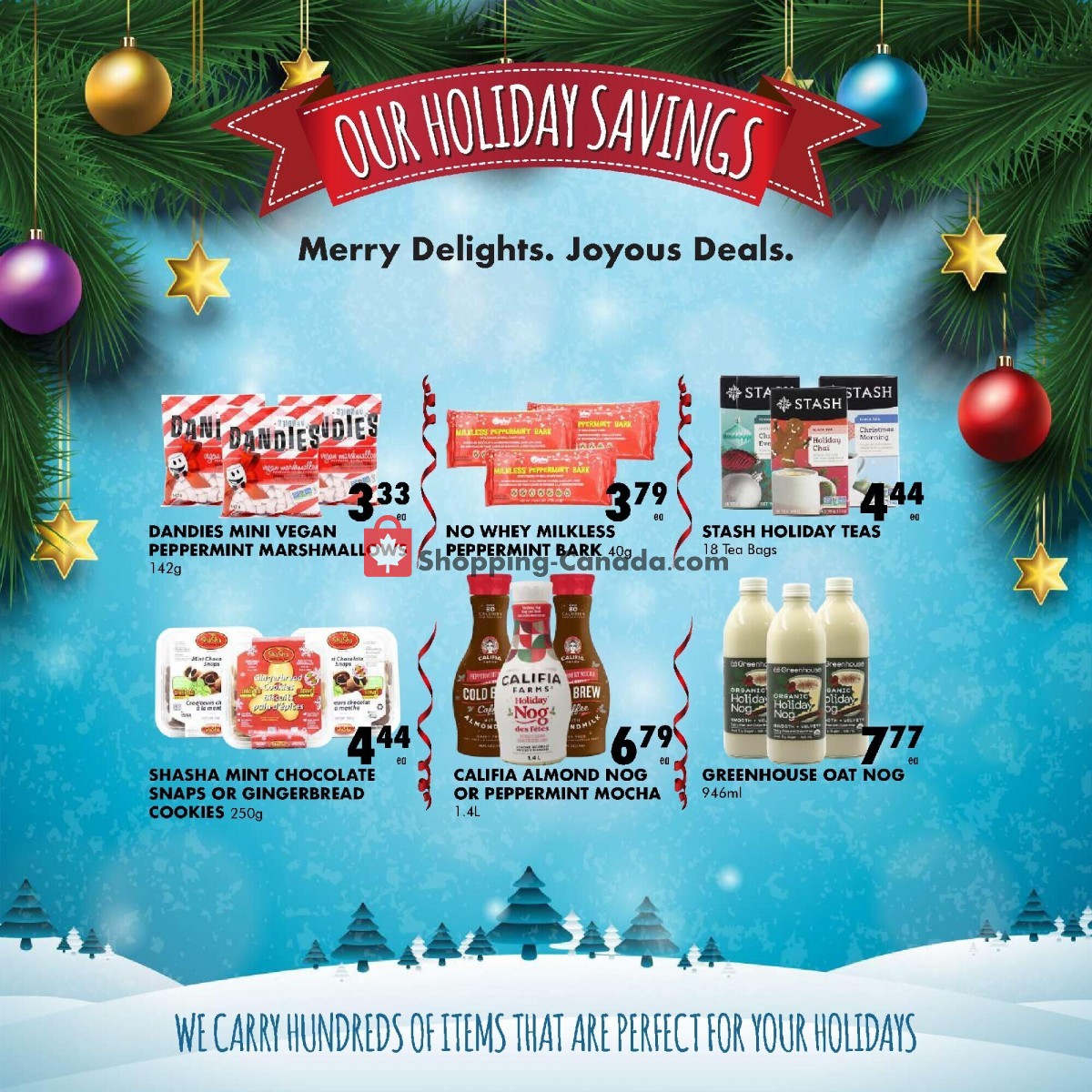 Ambrosia Natural Foods flyer from Friday December 1, 2023 to Sunday December 31, 2023 - page 4