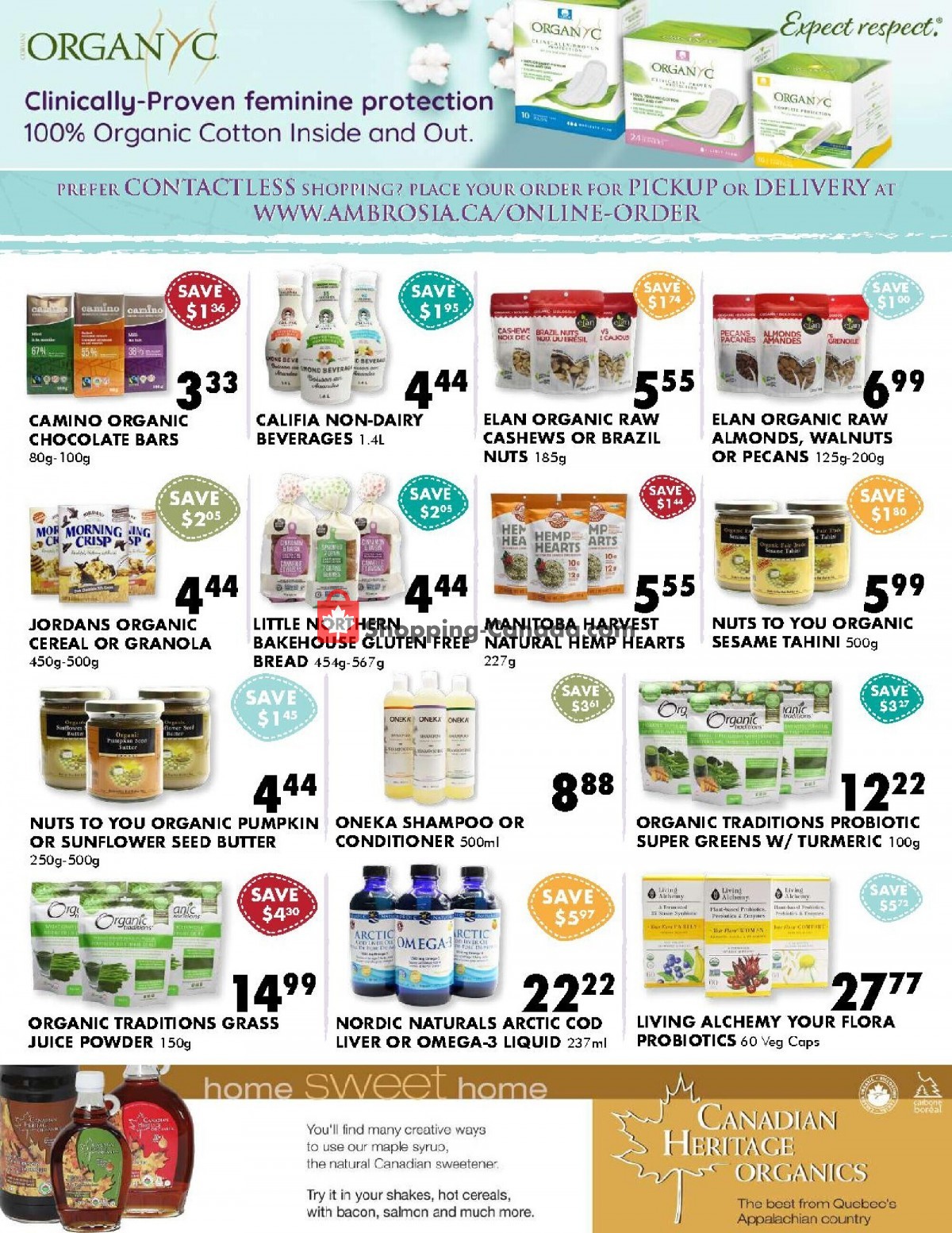 Ambrosia Natural Foods flyer from Saturday May 1, 2021 to Monday May 31, 2021 - page 3