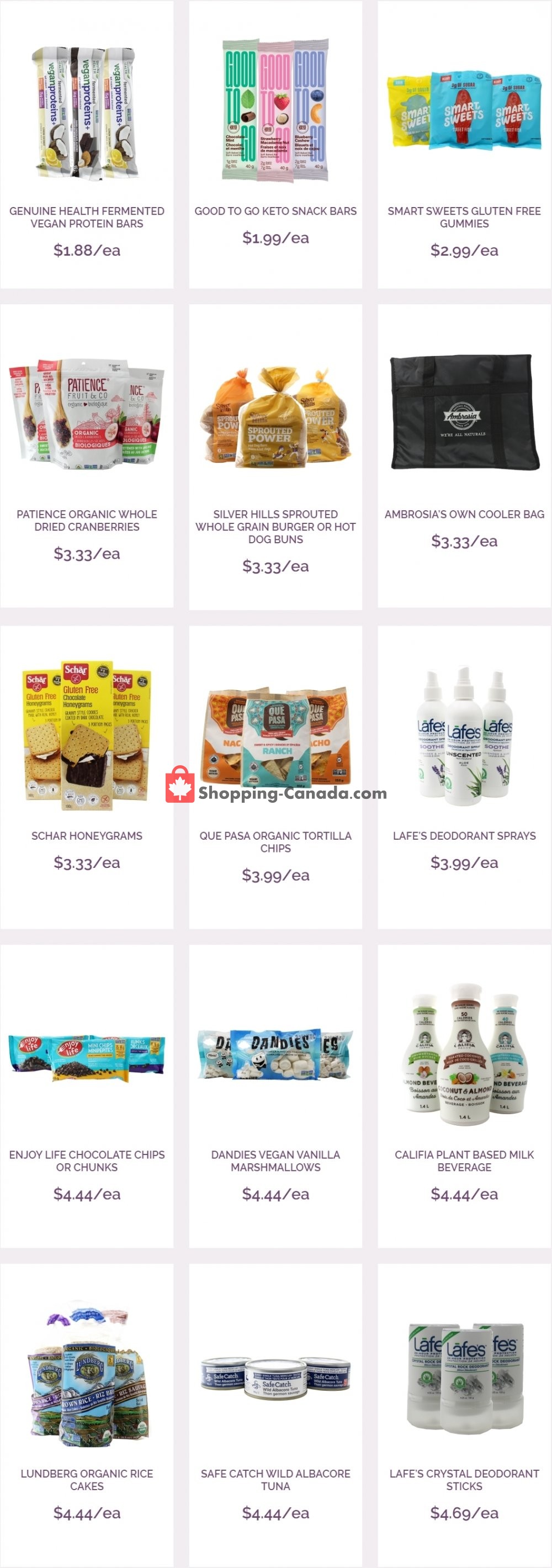 Ambrosia Natural Foods flyer from Wednesday June 3, 2020 to Tuesday June 9, 2020 - page 1