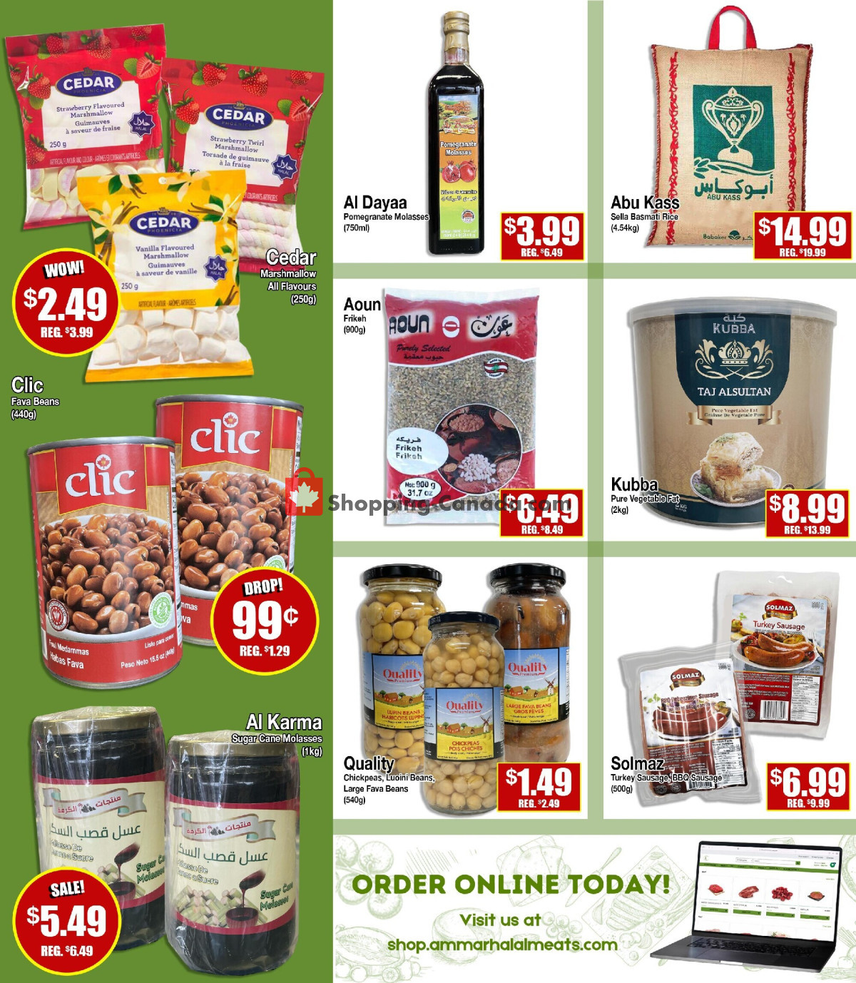 Ammar's Halal Meats flyer from Thursday April 18, 2024 to Wednesday April 24, 2024 - page 4