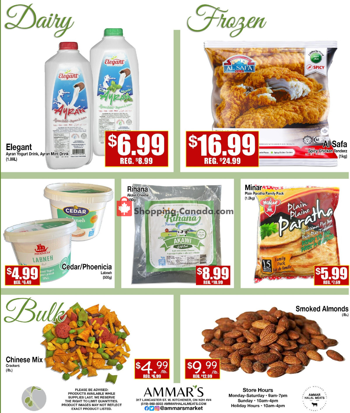 Ammar's Halal Meats flyer from Thursday April 18, 2024 to Wednesday April 24, 2024 - page 5