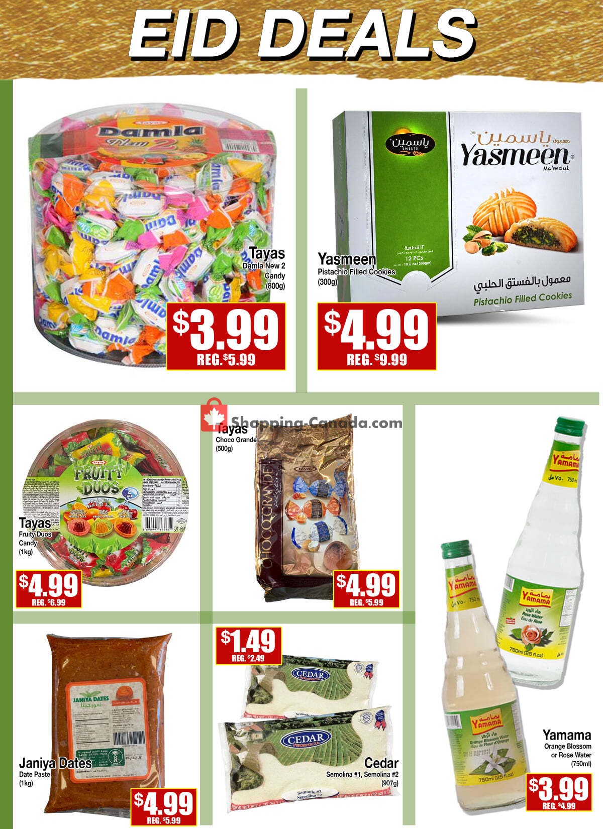 Ammar's Halal Meats flyer from Thursday July 15, 2021 to Wednesday July 21, 2021 - page 1