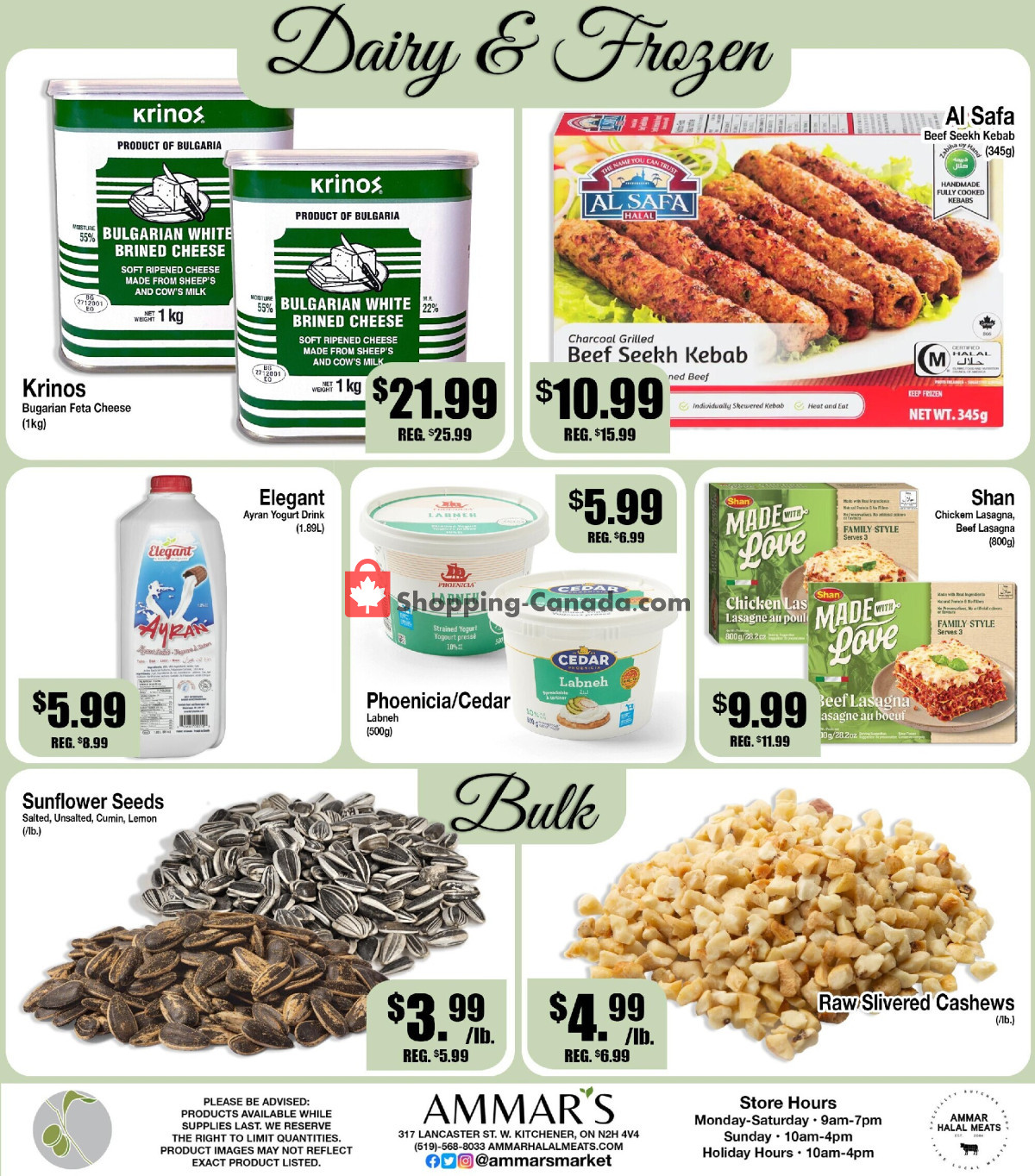 Ammar's Halal Meats flyer from Thursday April 16, 2026 to Wednesday April 22, 2026 - page 5