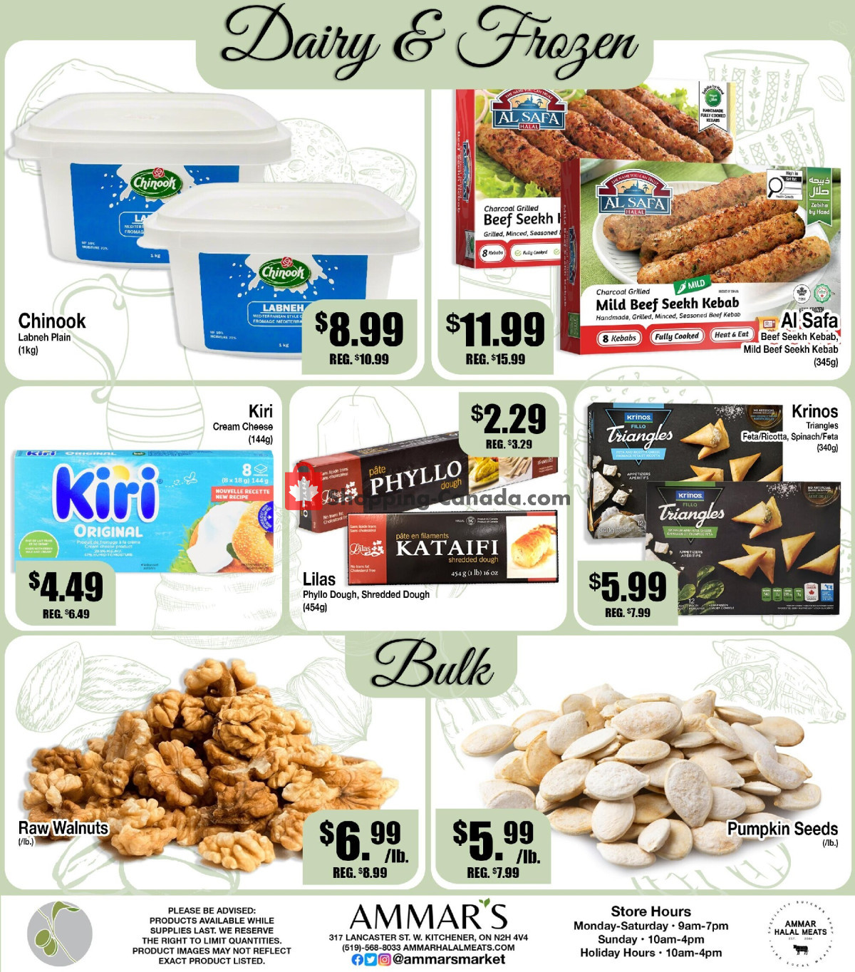 Ammar's Halal Meats flyer from Thursday August 6, 2026 to Wednesday August 12, 2026 - page 5