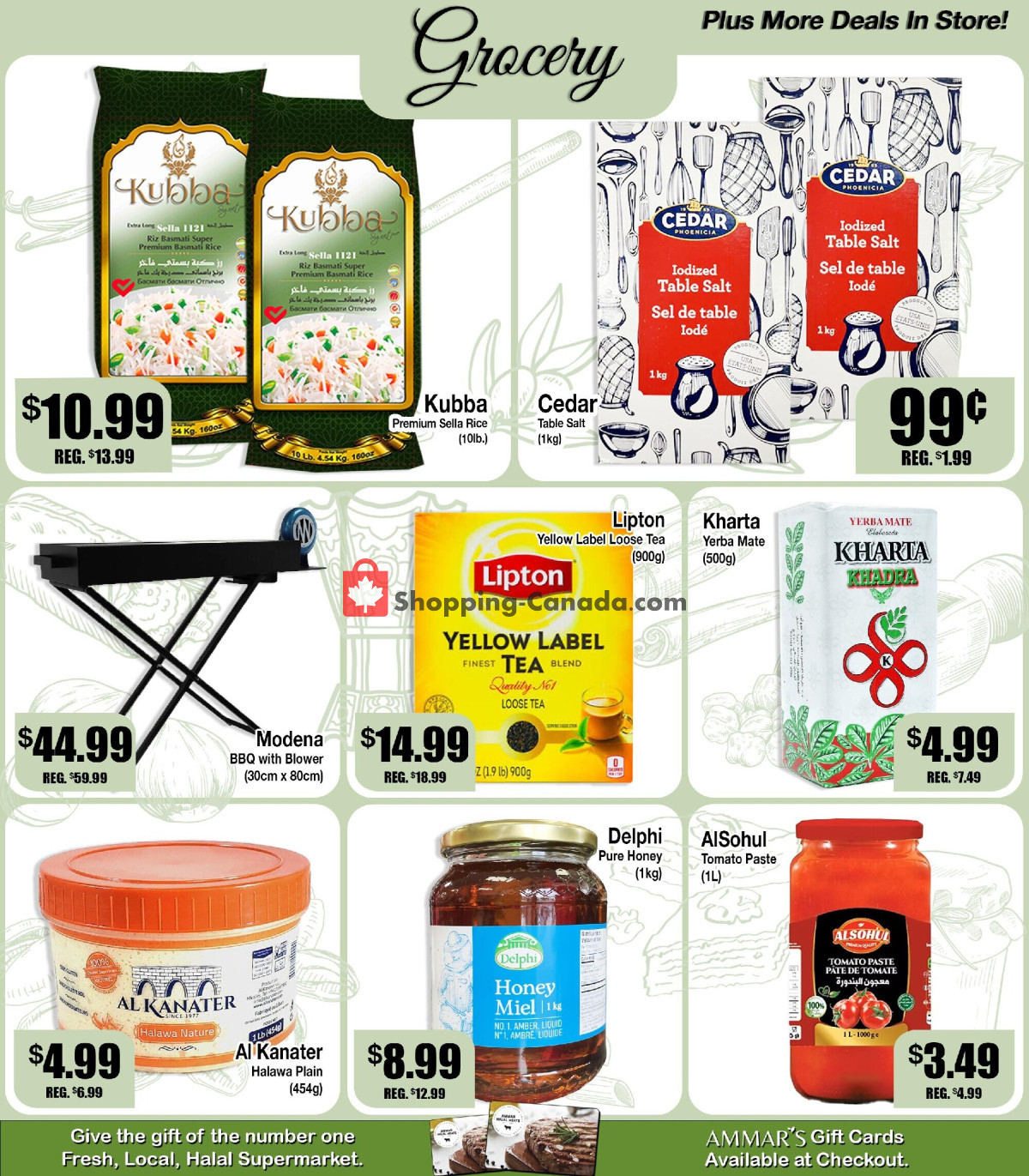 Ammar's Halal Meats flyer from Thursday July 16, 2026 to Wednesday July 22, 2026 - page 3