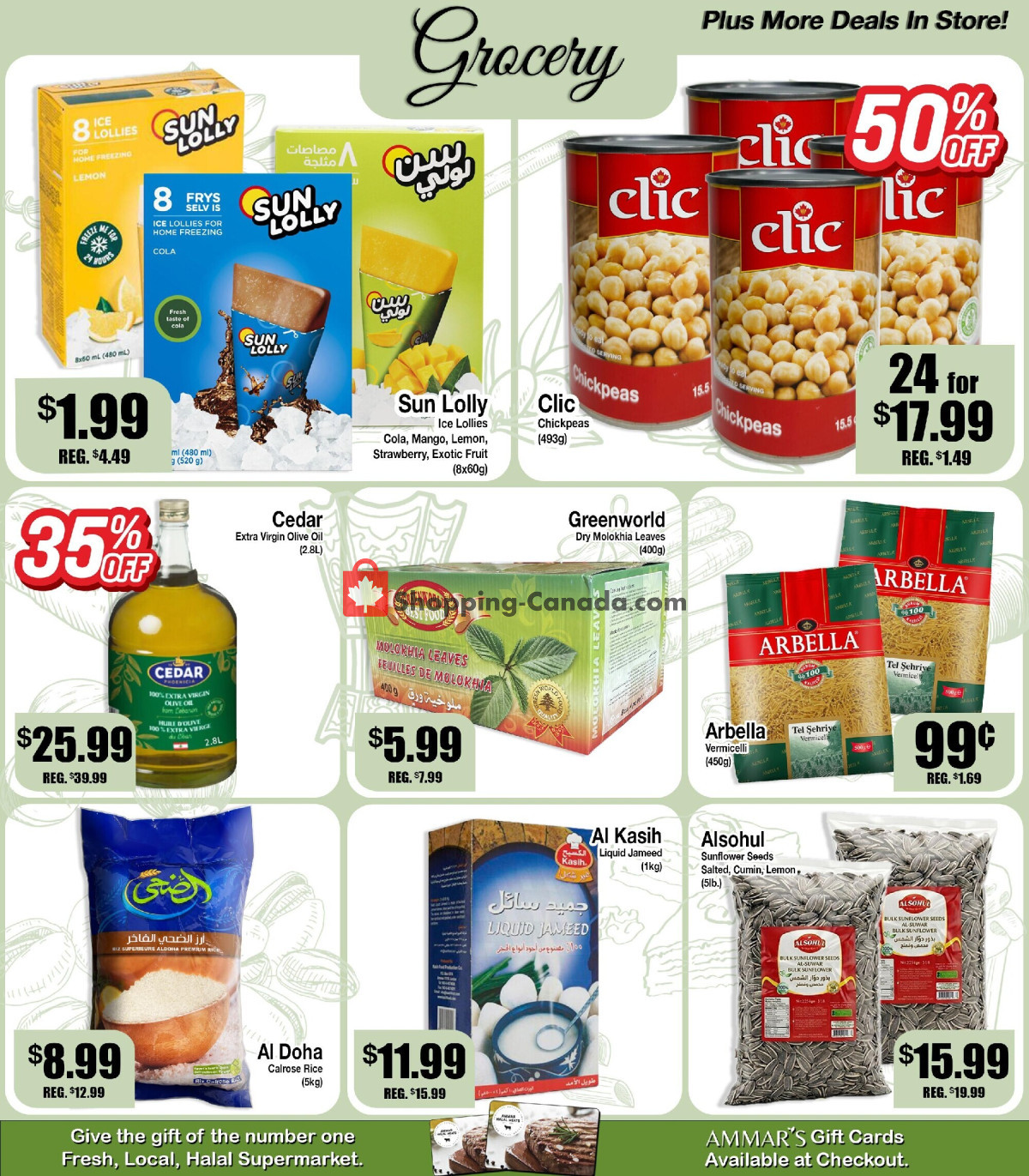 Ammar's Halal Meats flyer from Thursday June 18, 2026 to Wednesday June 24, 2026 - page 3