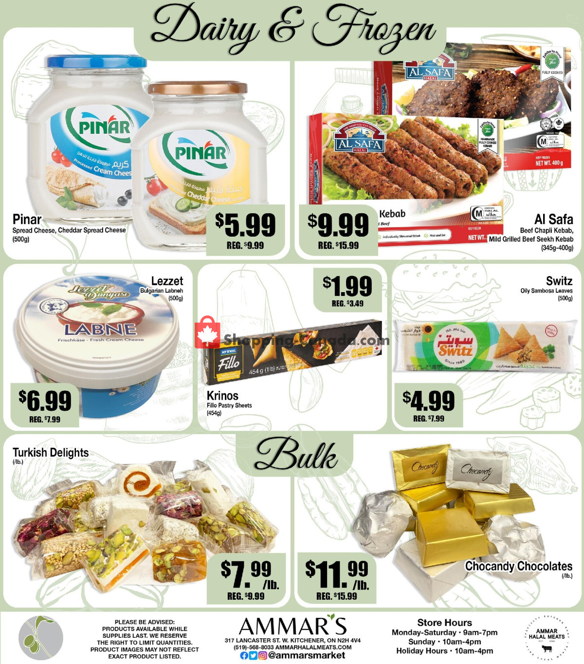 Ammar's Halal Meats flyer from Thursday May 21, 2026 to Wednesday May 27, 2026 - page 7