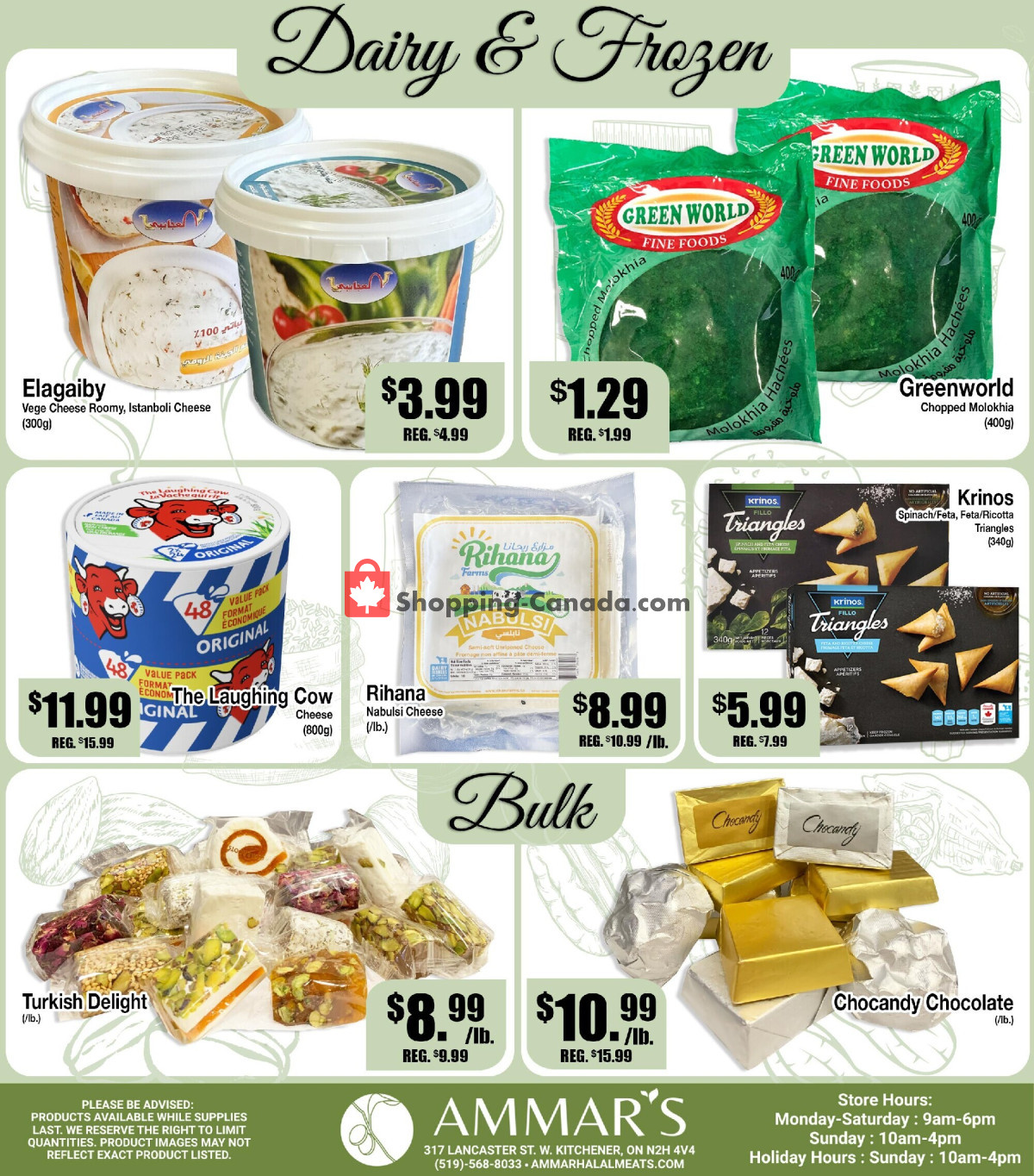 Ammar's Halal Meats flyer from Thursday October 1, 2026 to Wednesday October 7, 2026 - page 5