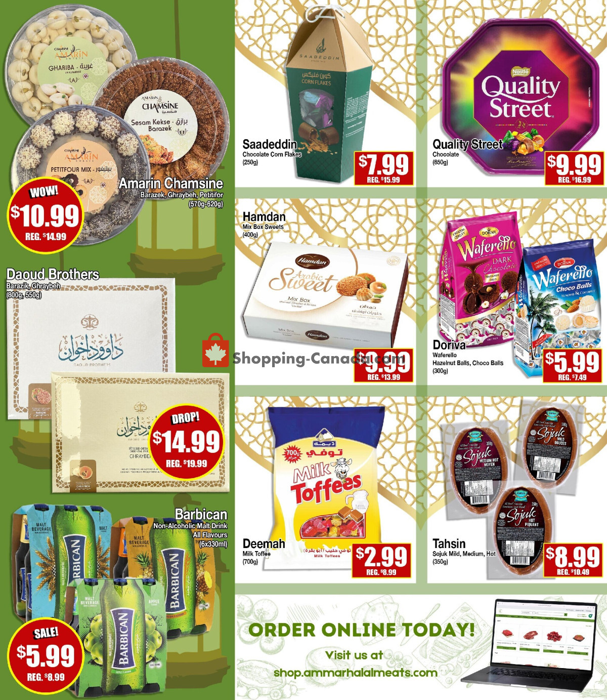 Ammar's Halal Meats flyer from Thursday April 11, 2024 to Wednesday April 17, 2024 - page 4