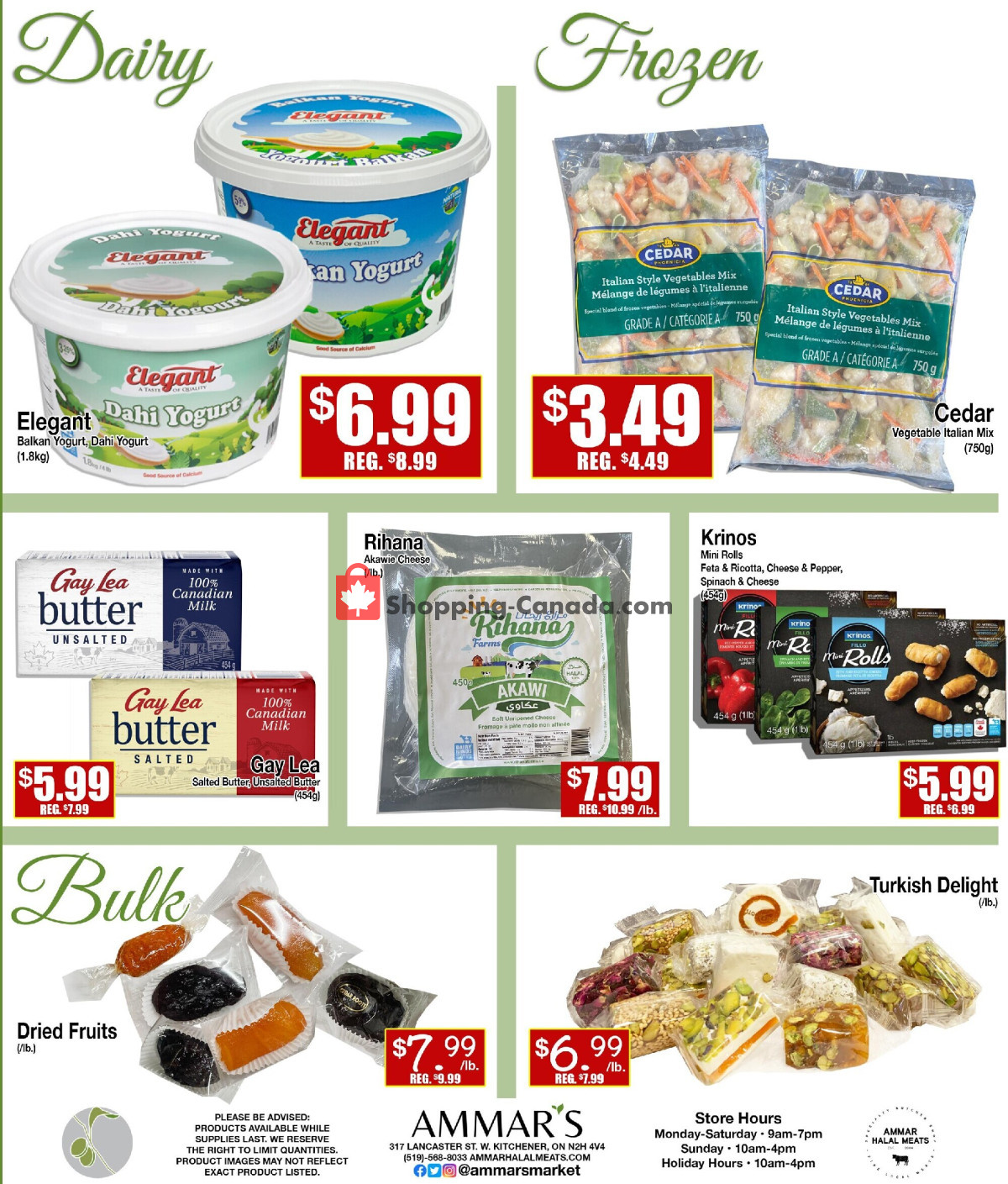 Ammar's Halal Meats flyer from Thursday May 9, 2024 to Wednesday May 15, 2024 - page 6