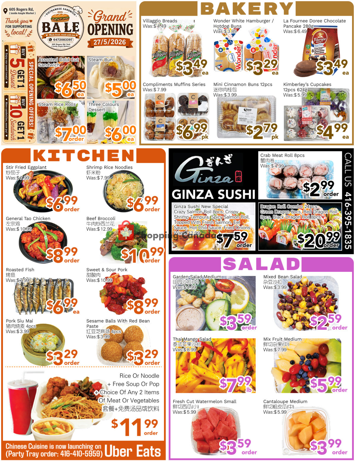 Ample Food Market flyer from Friday May 29, 2026 to Thursday June 4, 2026 - page 2