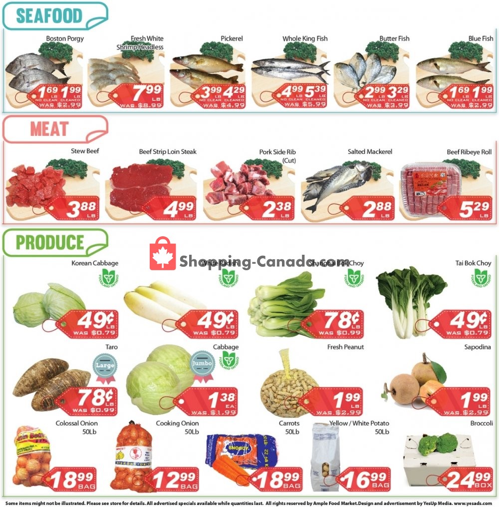 Ample Food Market flyer from Friday October 12, 2018 to Thursday October 18, 2018 - page 2