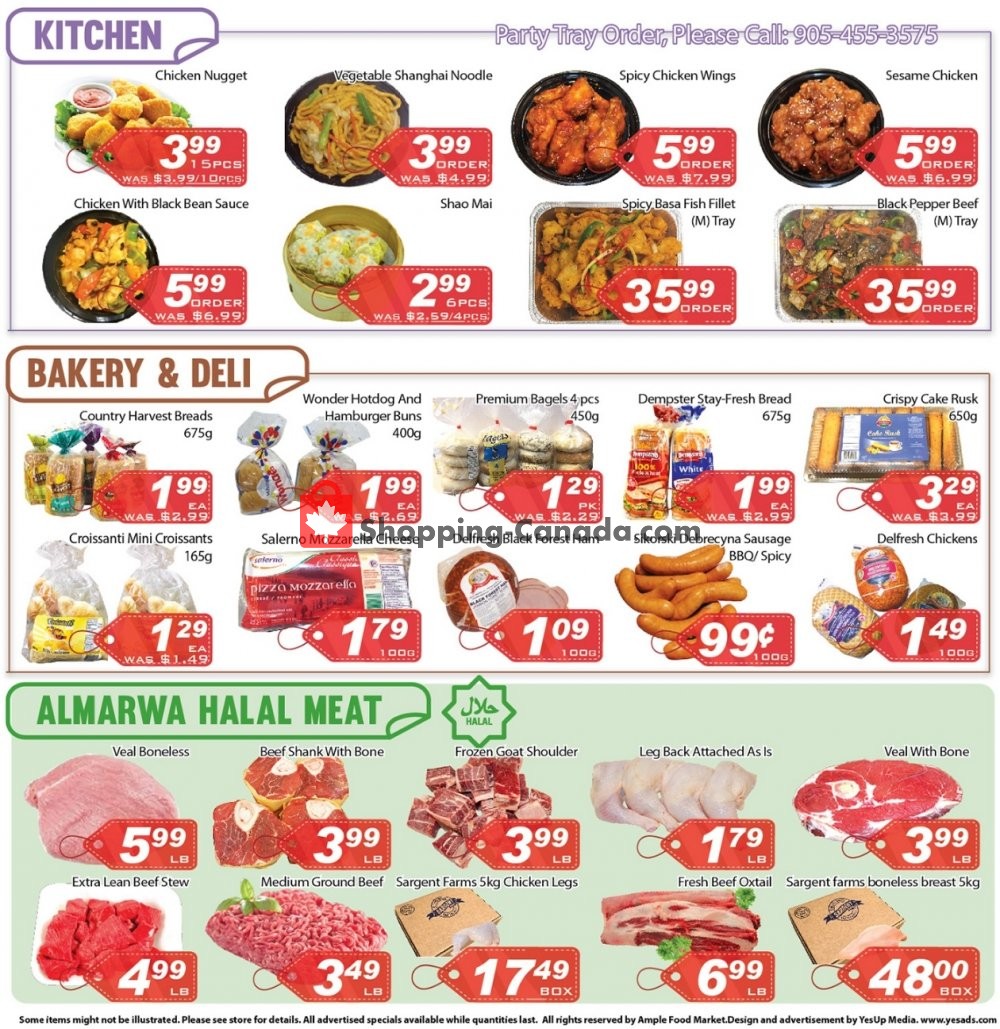 Ample Food Market flyer from Friday October 12, 2018 to Thursday October 18, 2018 - page 4