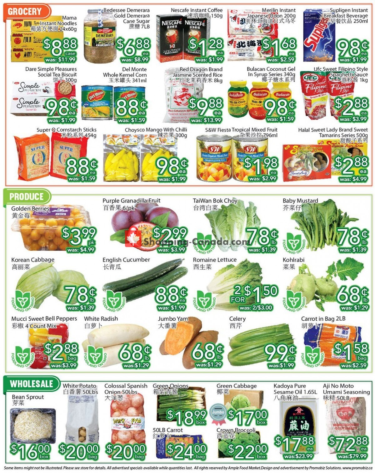 Ample Food Market flyer from Friday July 9, 2021 to Thursday July 15, 2021 - page 4