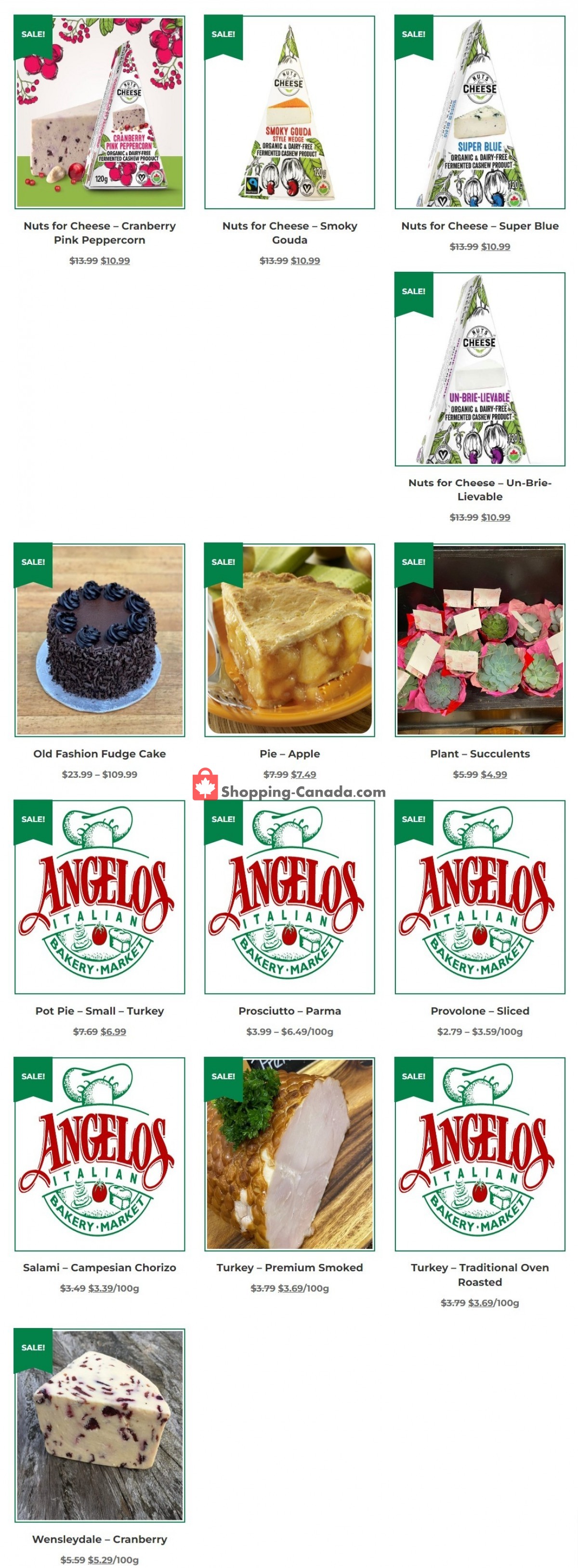 Angelos Italian Bakery & Market flyer from Tuesday November 1, 2022 to Wednesday November 30, 2022 - page 2