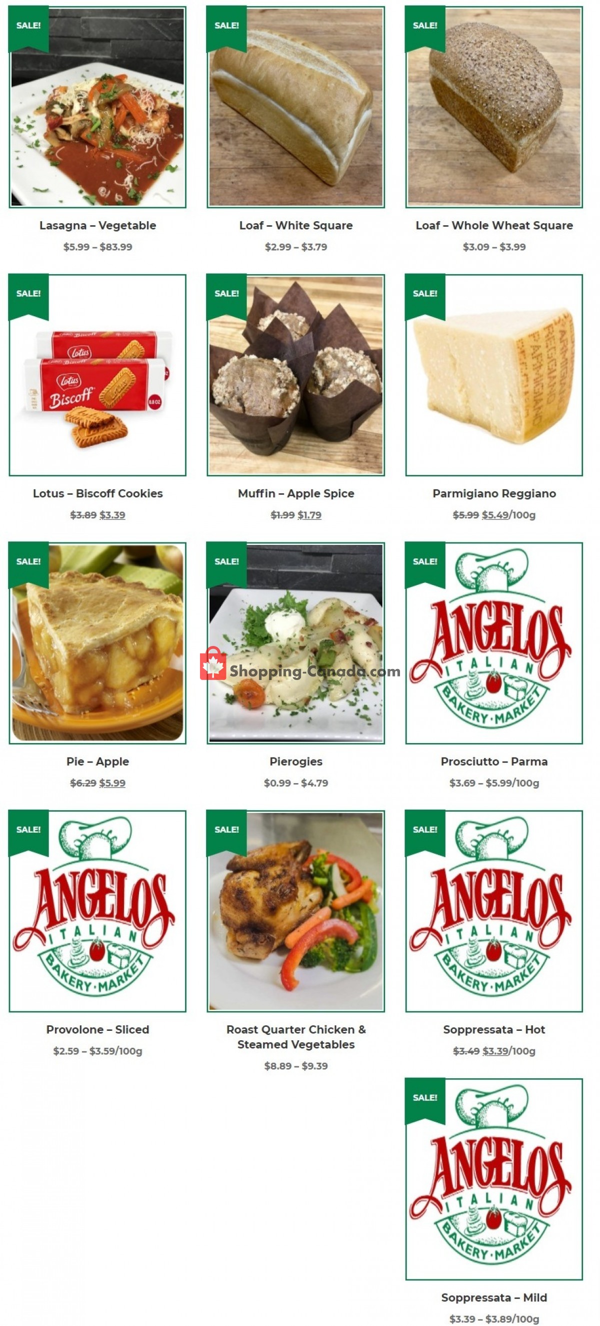 Angelos Italian Bakery & Market flyer from Wednesday September 1, 2021 to Thursday September 30, 2021 - page 3