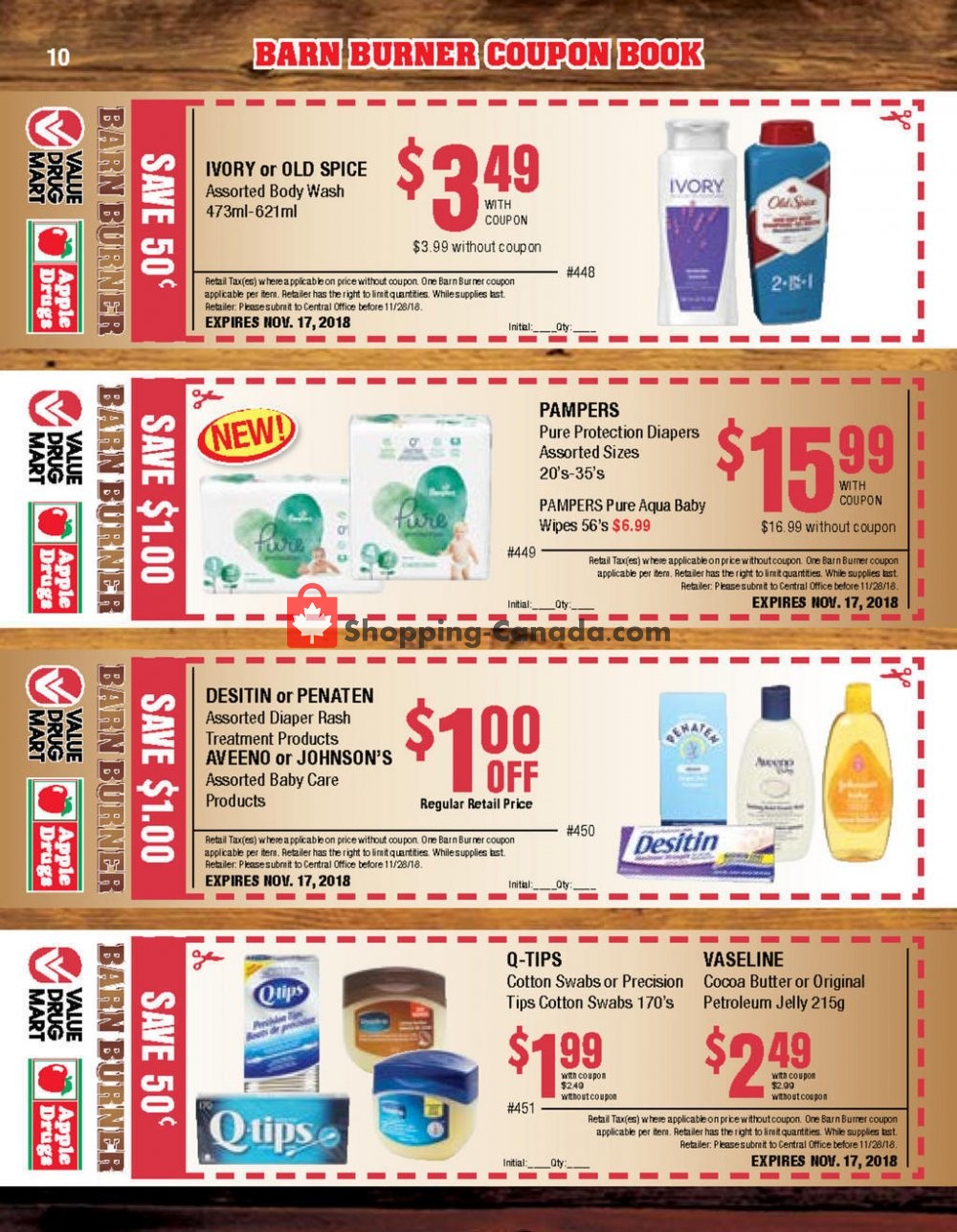 Apple Drugs flyer from Sunday October 7, 2018 to Saturday November 17, 2018 - page 10