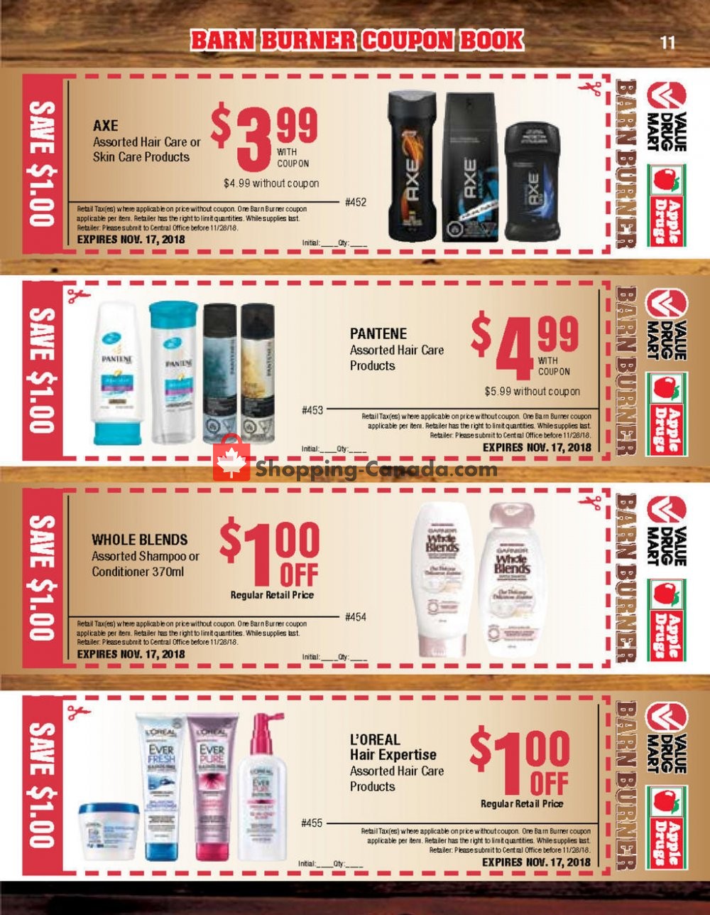 Apple Drugs flyer from Sunday October 7, 2018 to Saturday November 17, 2018 - page 11