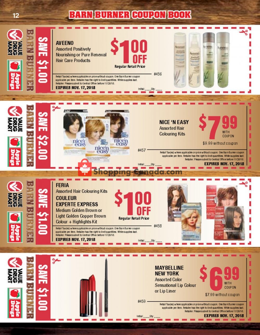 Apple Drugs flyer from Sunday October 7, 2018 to Saturday November 17, 2018 - page 12