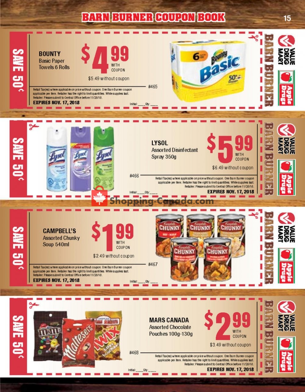 Apple Drugs flyer from Sunday October 7, 2018 to Saturday November 17, 2018 - page 15