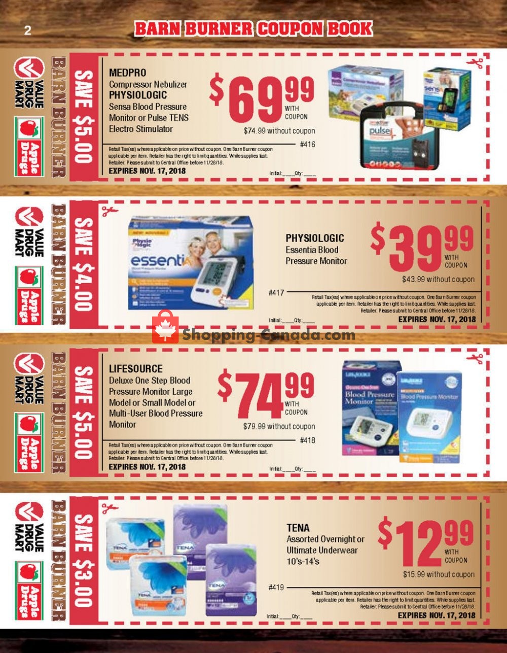 Apple Drugs flyer from Sunday October 7, 2018 to Saturday November 17, 2018 - page 2