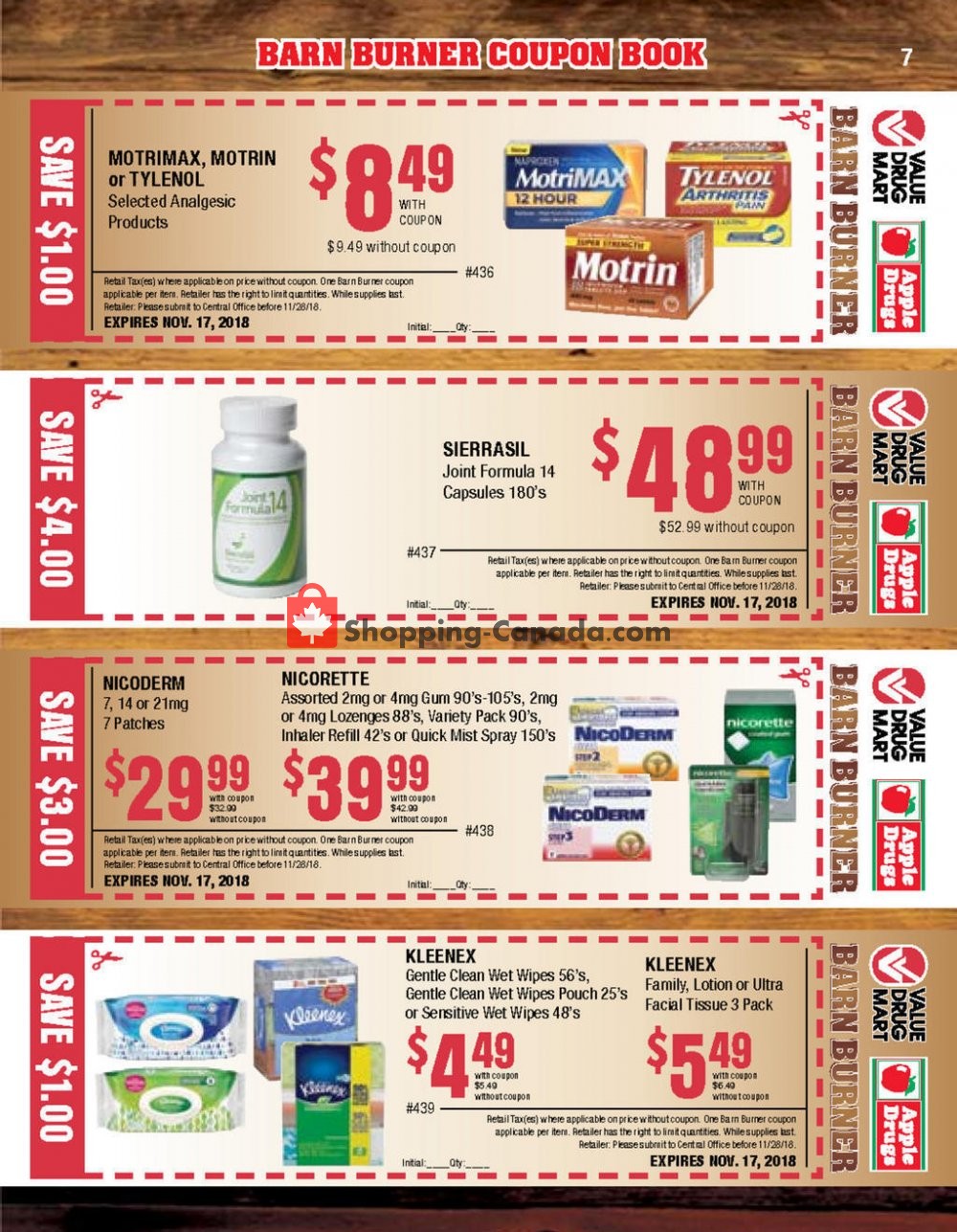 Apple Drugs flyer from Sunday October 7, 2018 to Saturday November 17, 2018 - page 7
