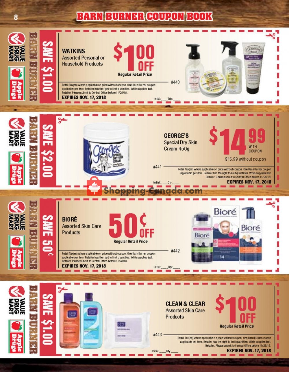Apple Drugs flyer from Sunday October 7, 2018 to Saturday November 17, 2018 - page 8