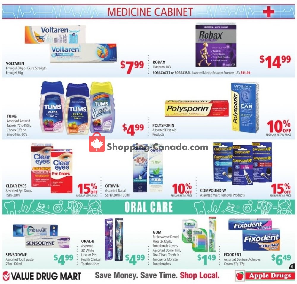 Apple Drugs flyer from Sunday April 26, 2020 to Saturday May 9, 2020 - page 5