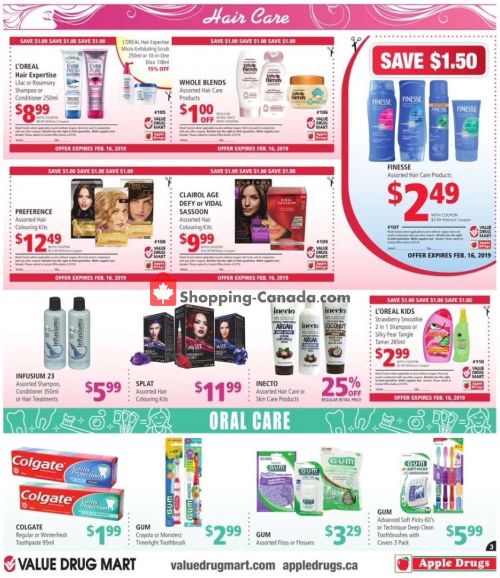 Apple Drugs flyer from Sunday February 3, 2019 to Saturday February 16, 2019 - page 11