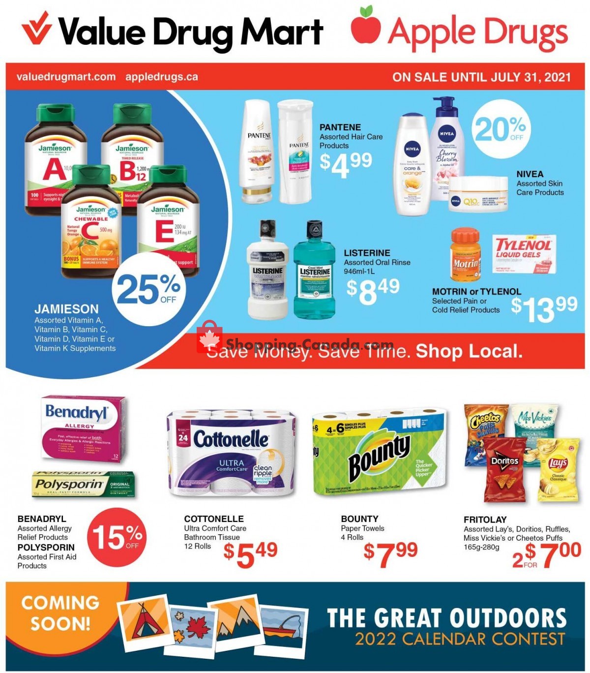 Apple Drugs flyer from Sunday July 18, 2021 to Saturday July 31, 2021 - page 1