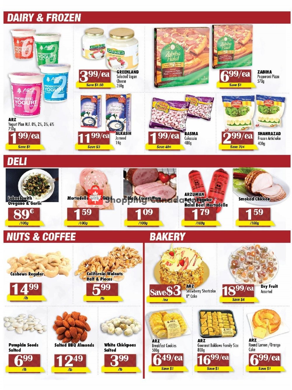 Arz Fine Foods flyer from Friday November 30, 2018 to Thursday December 6, 2018 - page 3