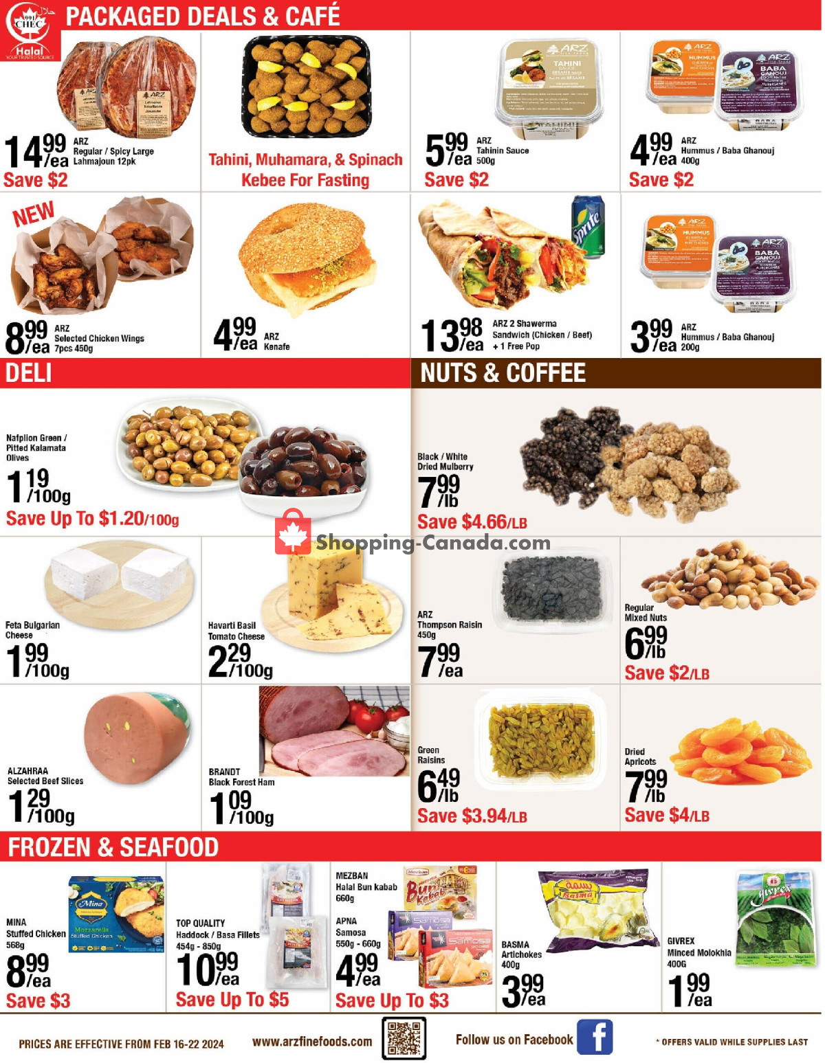 Arz Fine Foods flyer from Friday February 16, 2024 to Thursday February 22, 2024 - page 2