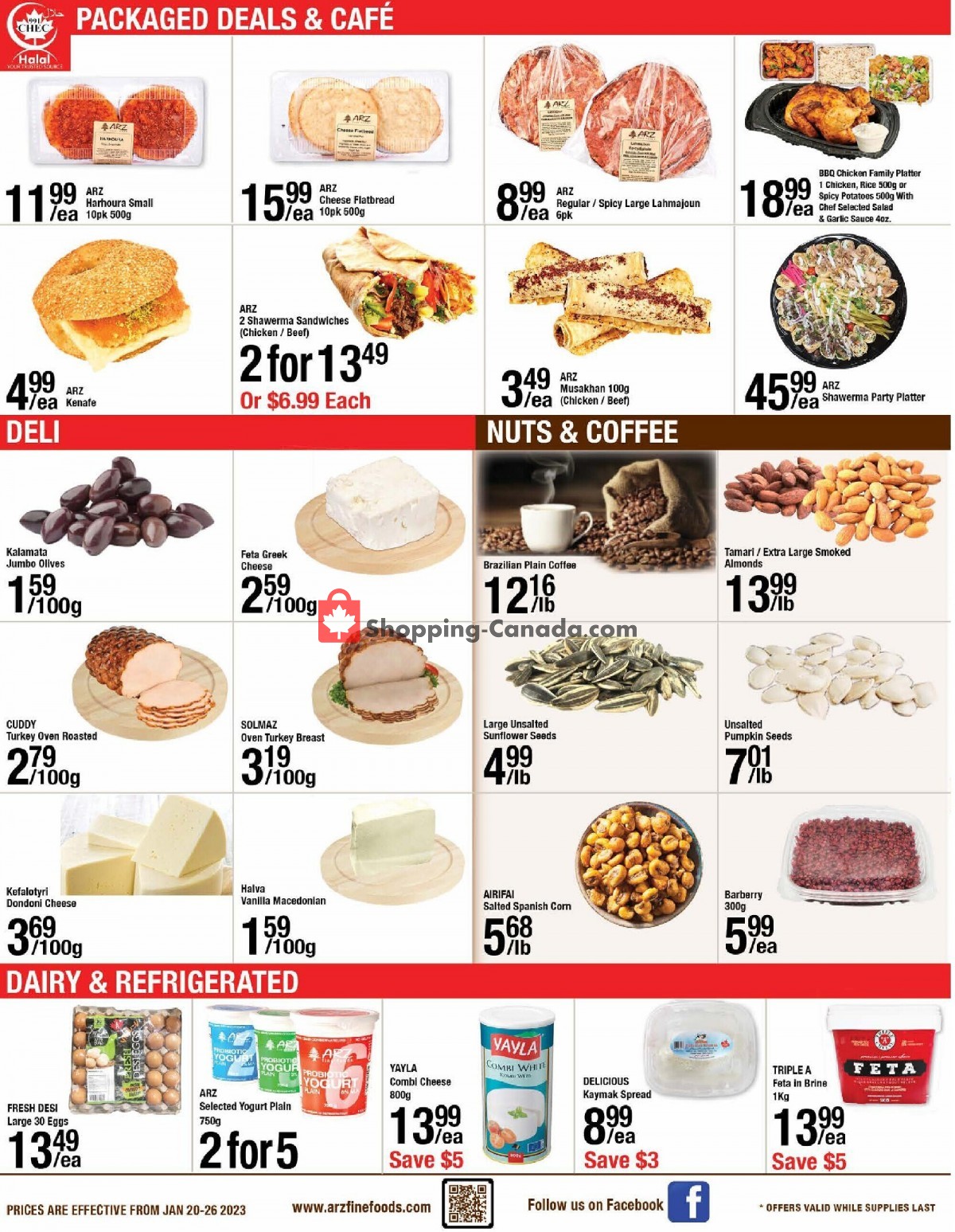 Arz Fine Foods flyer from Friday January 20, 2023 to Thursday January 26, 2023 - page 2